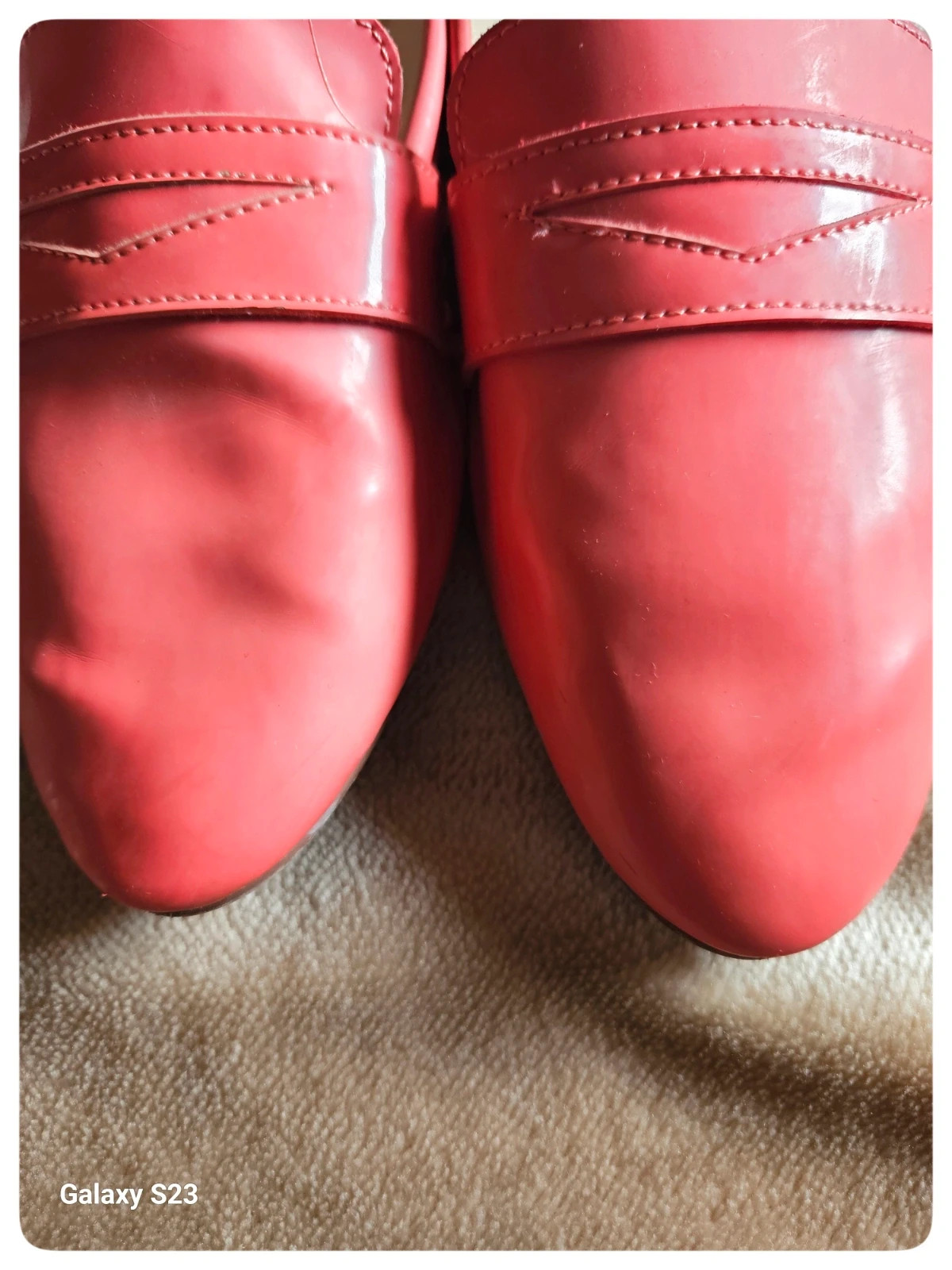 Mocasines ZARA – talla 40, coral brillante, elegantes y cómodos – Zara – taille 40 4