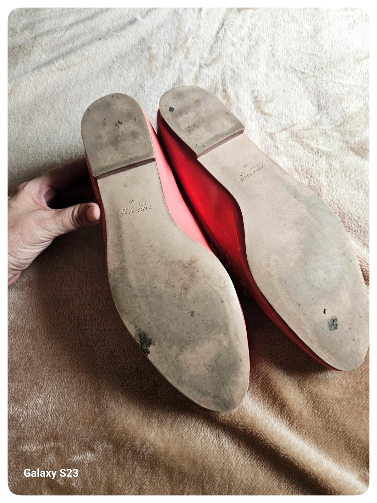 Mocasines ZARA – talla 40, coral brillante, elegantes y cómodos – Zara – taille 40 5