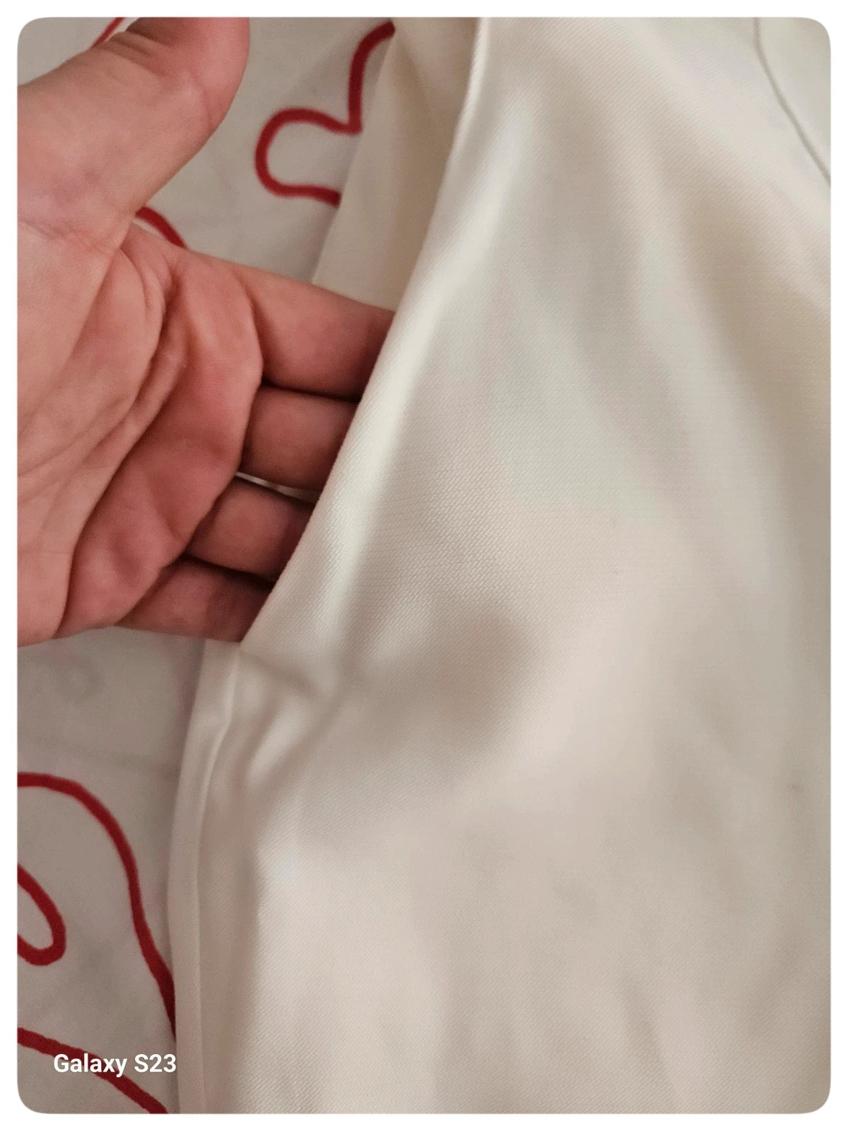 Pantalón capri blanco – Talla 46 (ajustada – taille XXXL / 46 / 18 2