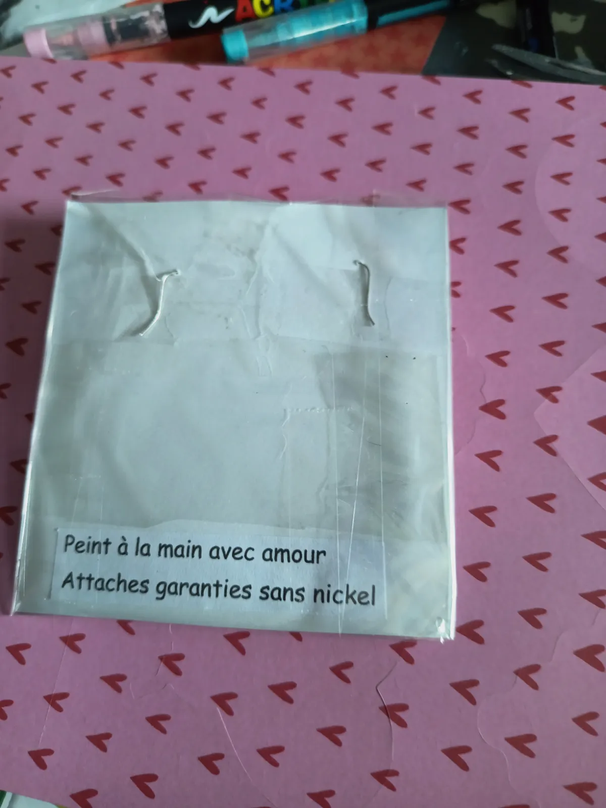 Boucle d'oreille collection les incomprises – Recycl'Art 3
