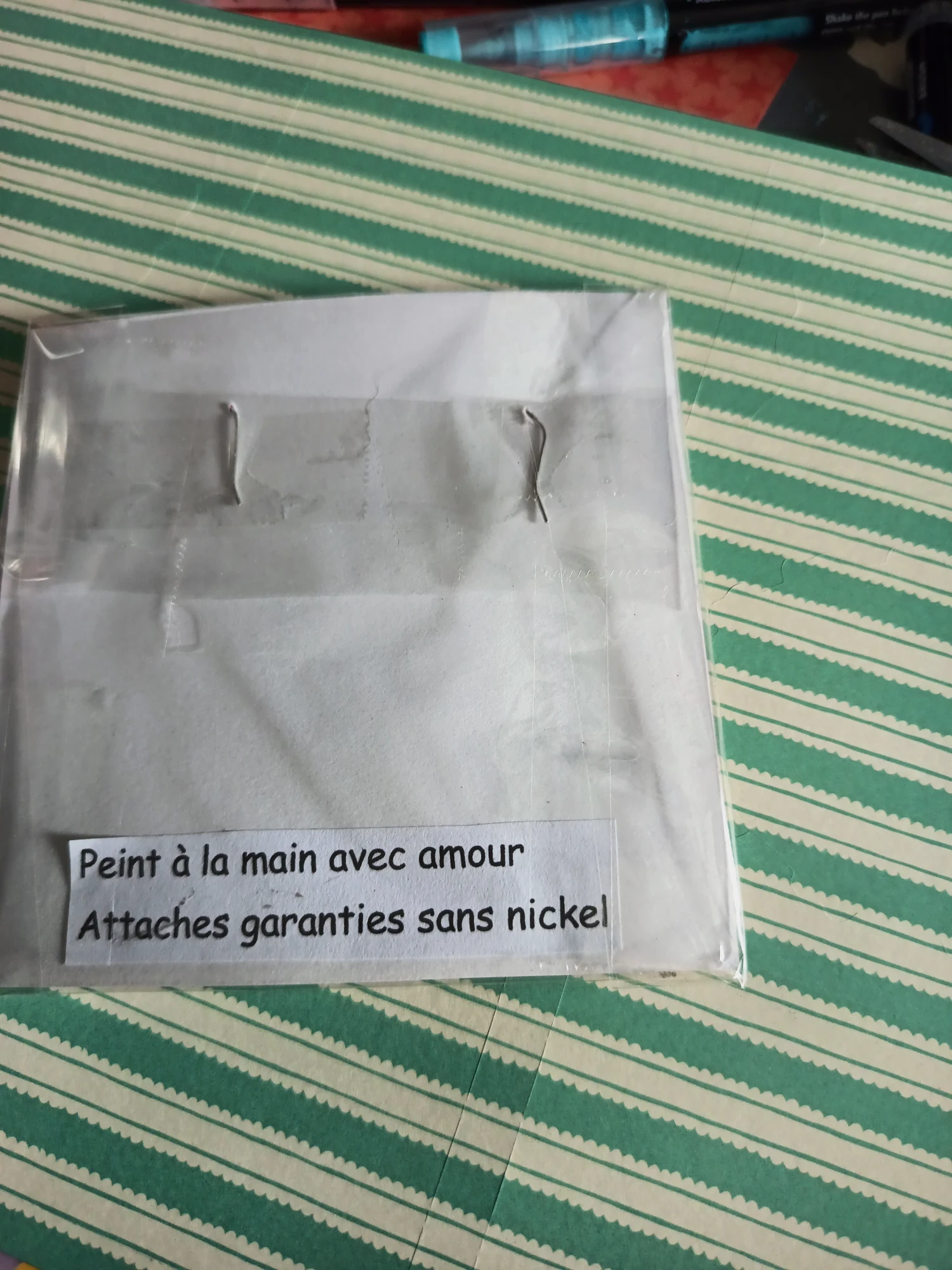 Boucles d'oreille collection les incomprises  – Recycl'Art – taille Taille unique 3