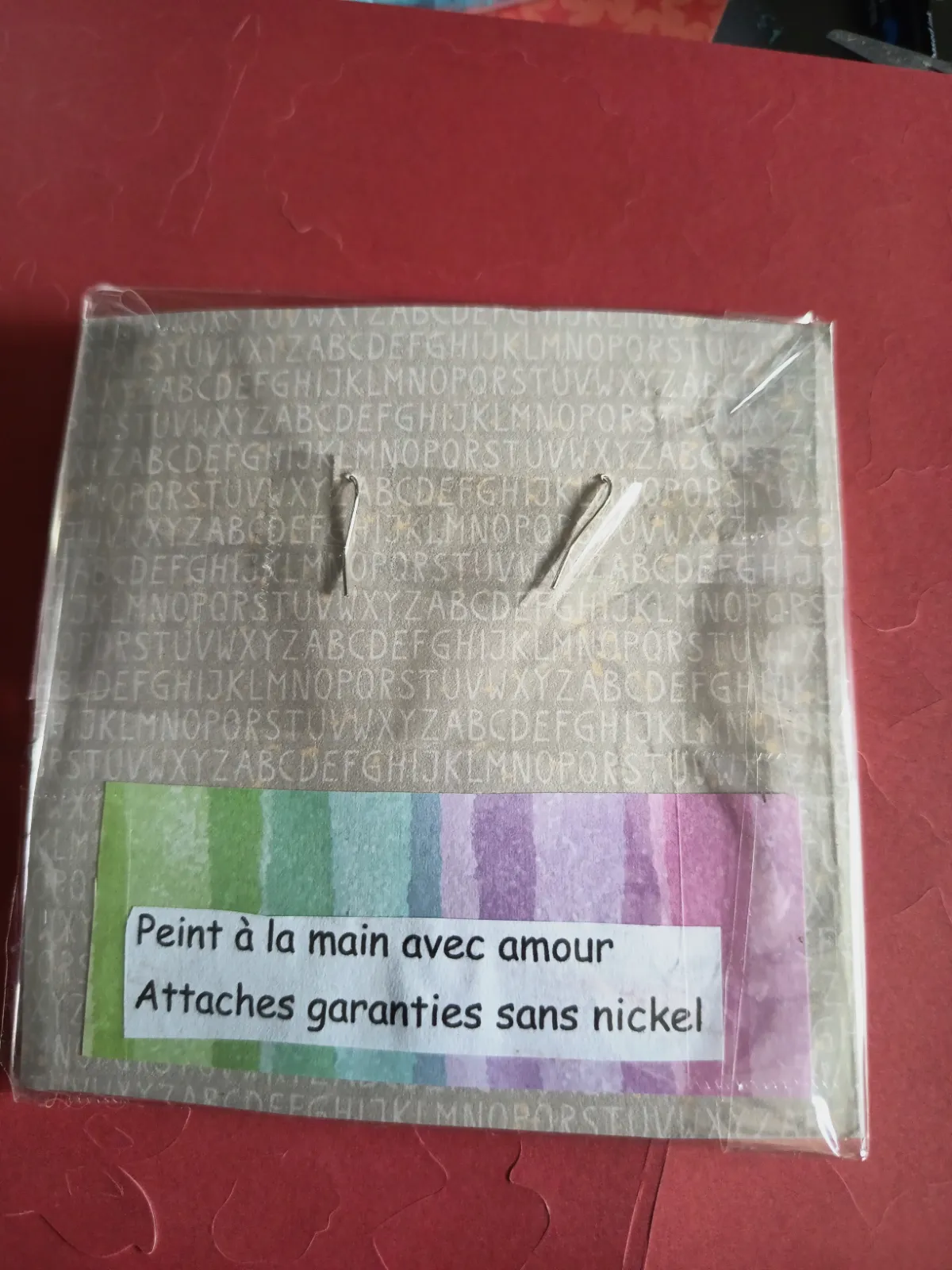 Boucles d'oreille collection les incomprises – Recycl'Art 3