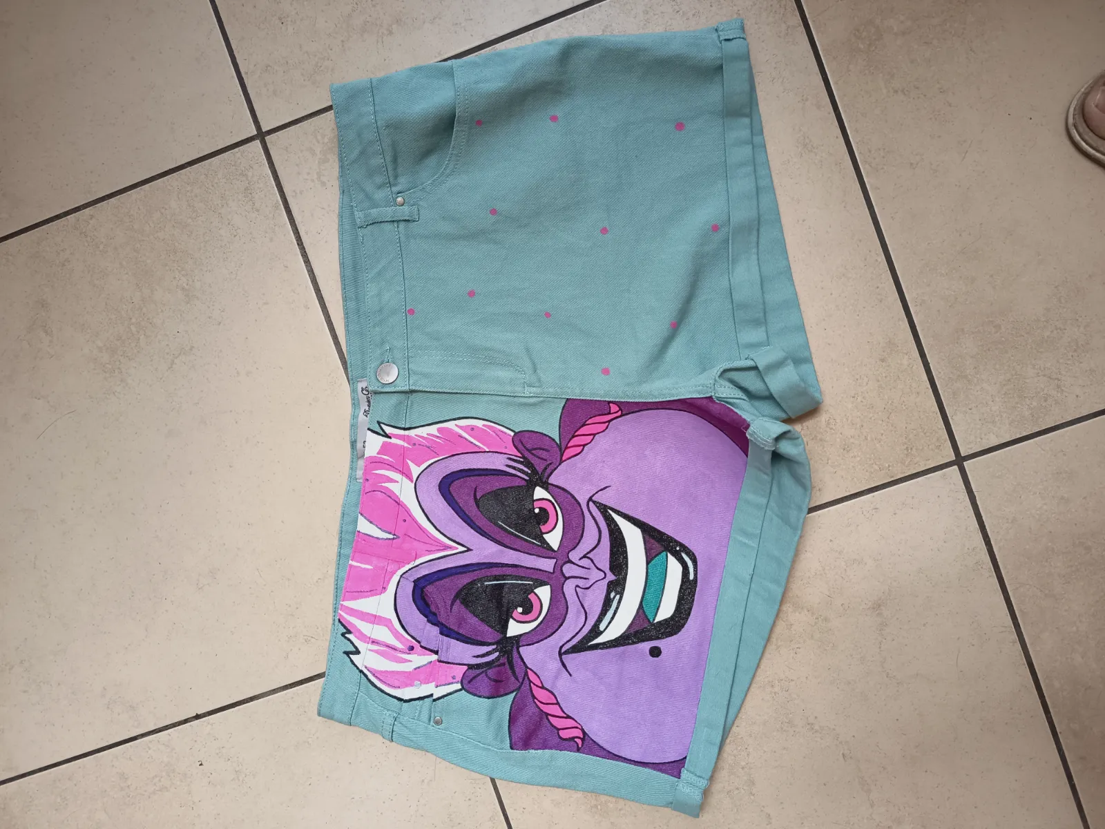 Short Cruella  – Demin co – taille 4XL 4