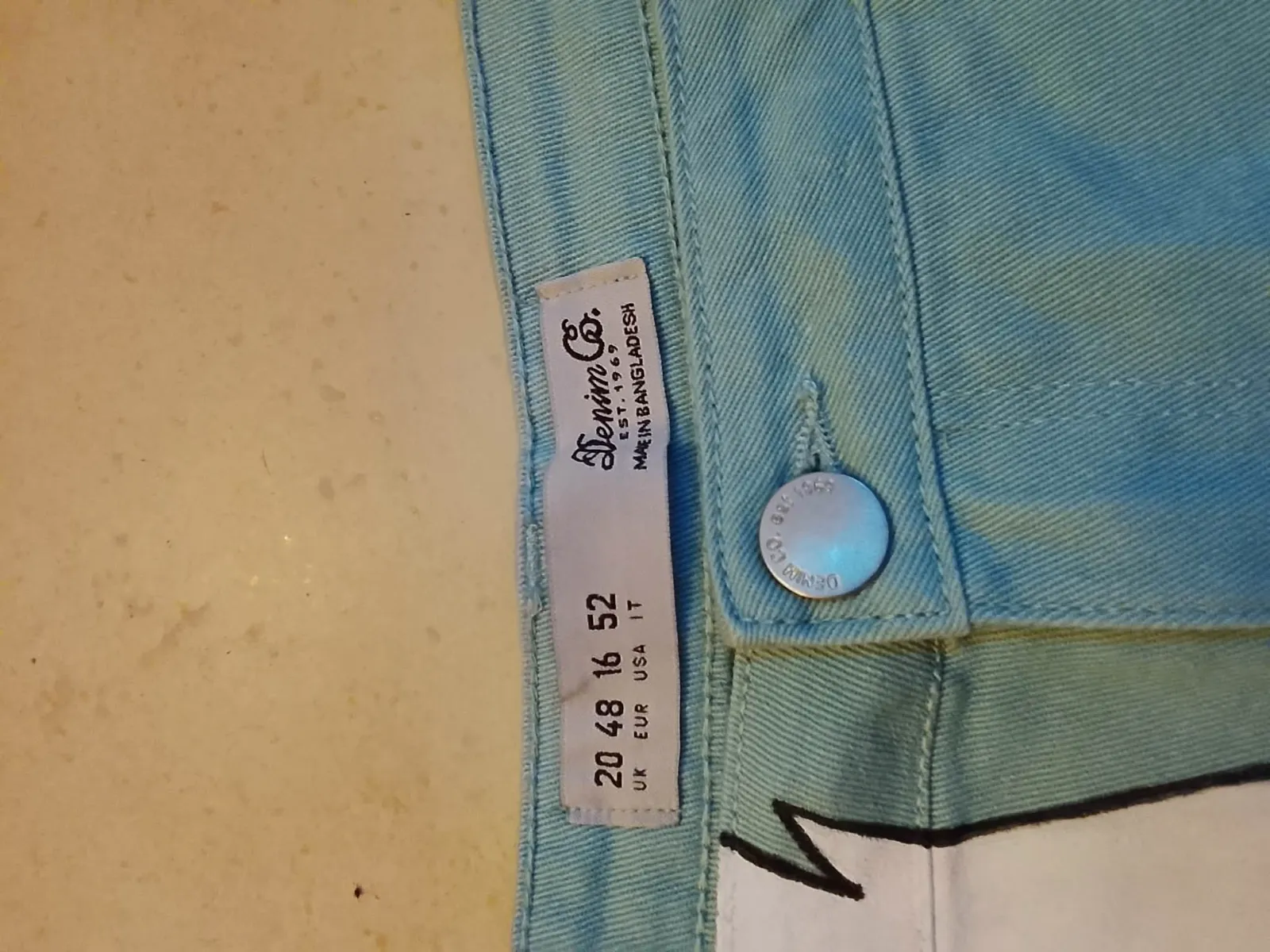 Short Cruella  – Demin co – taille 4XL 2