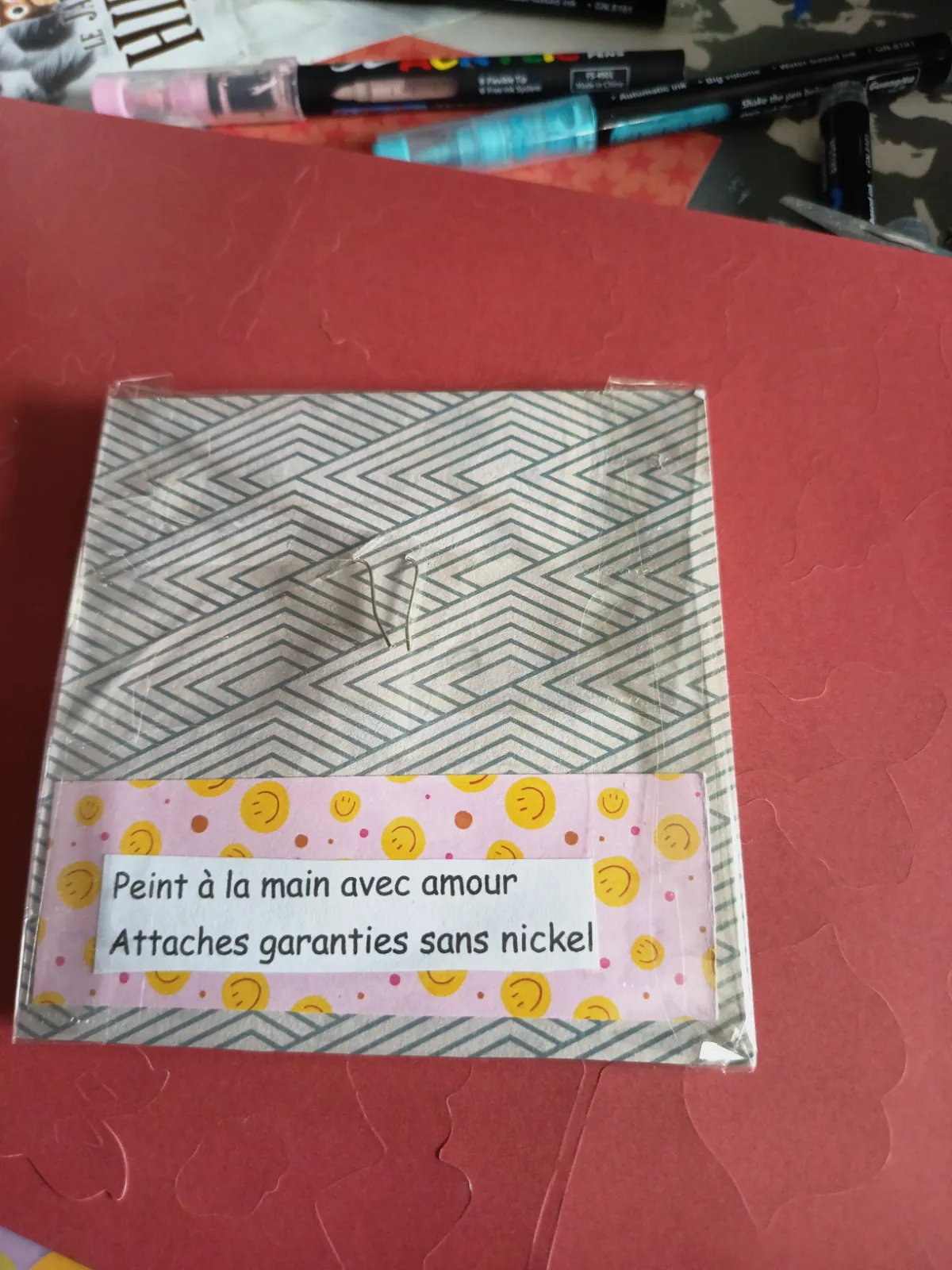 Boucles d'oreille collection les incomprises  – Recycl'Art 3
