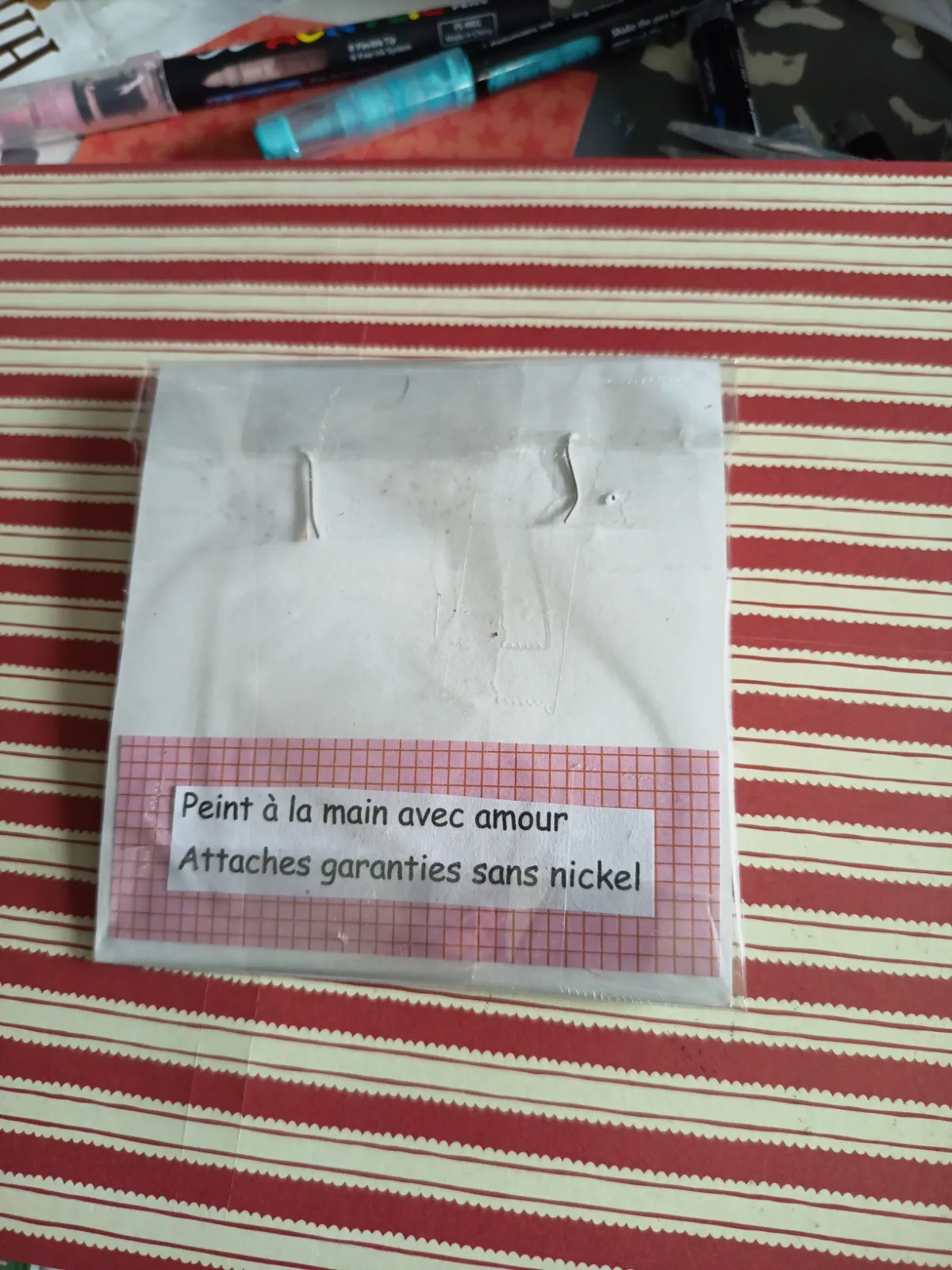 Boucle d'oreille collection les incomprises  – Recycl'Art 3