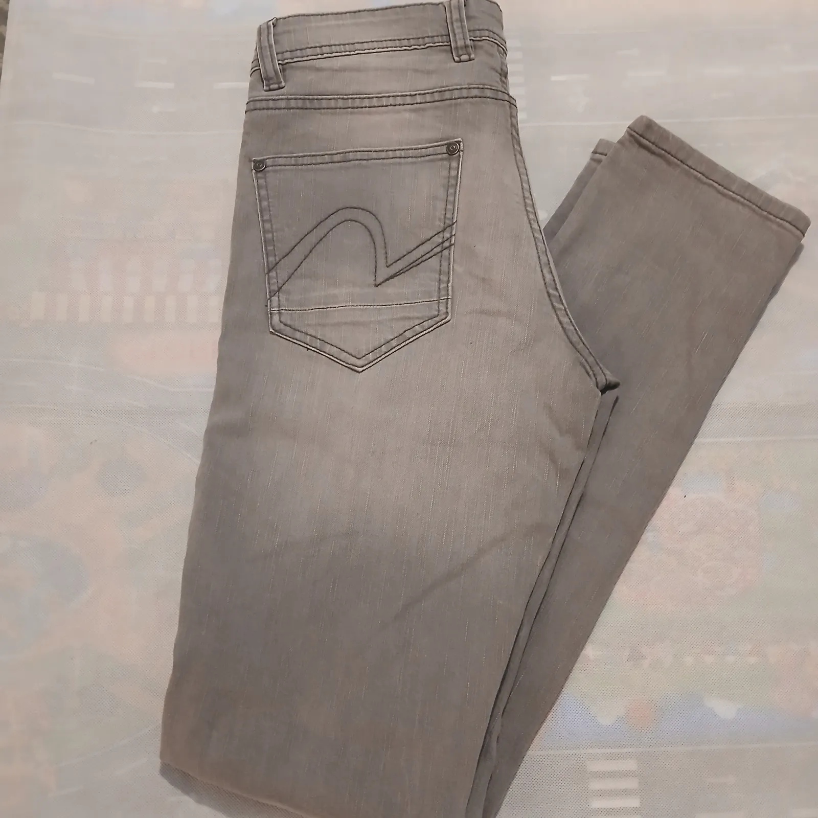 Jean droit gris homme – Jules – taille S 7