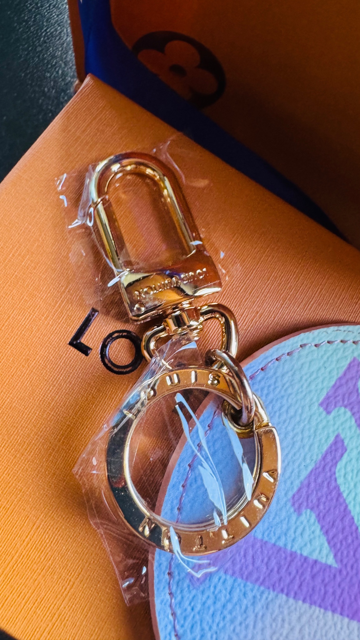 Porte clés en cuir 2