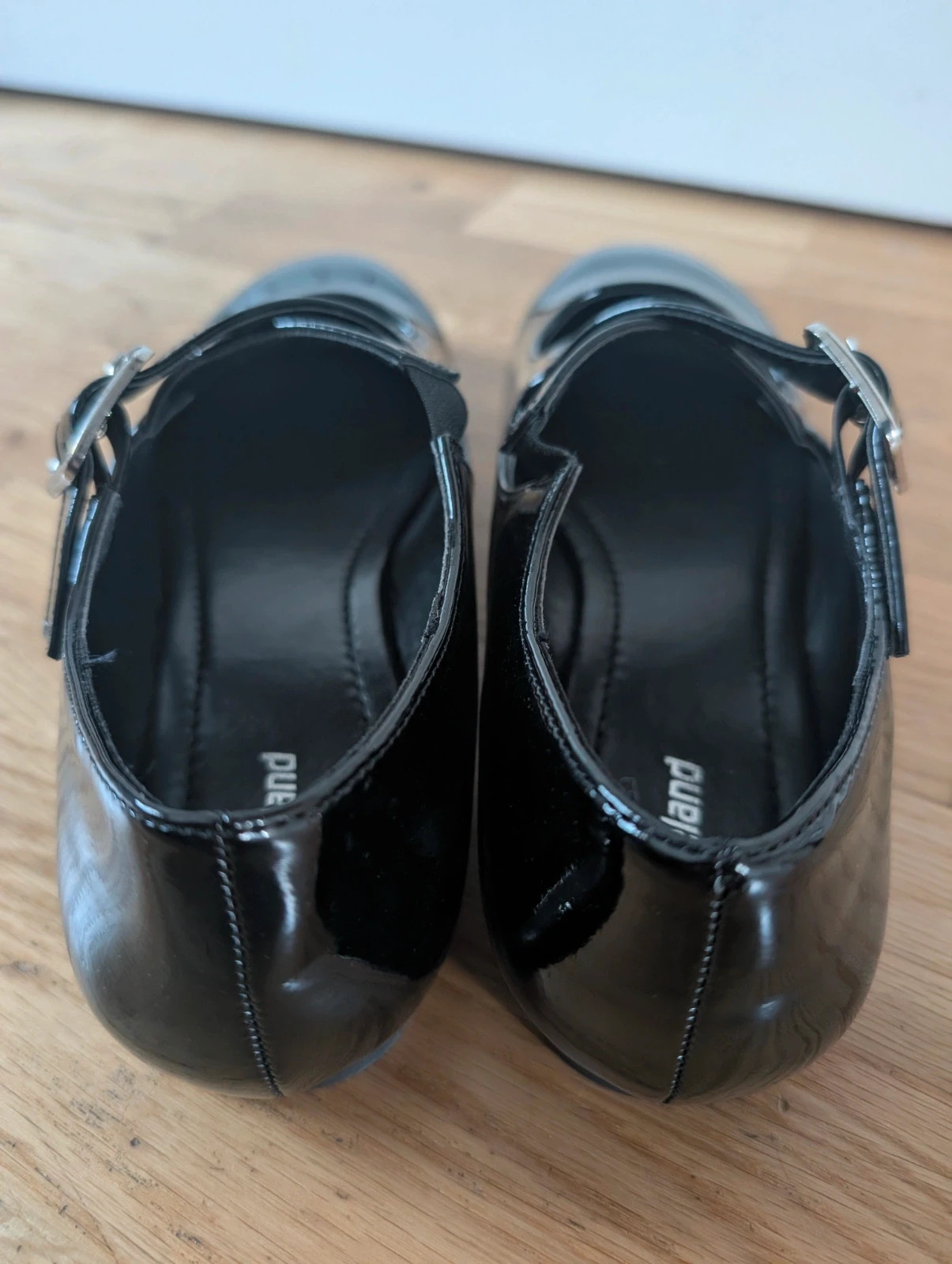 New Black Patent Mary Jane Ballet Flats UK 5 – Graceland – taille 5 3