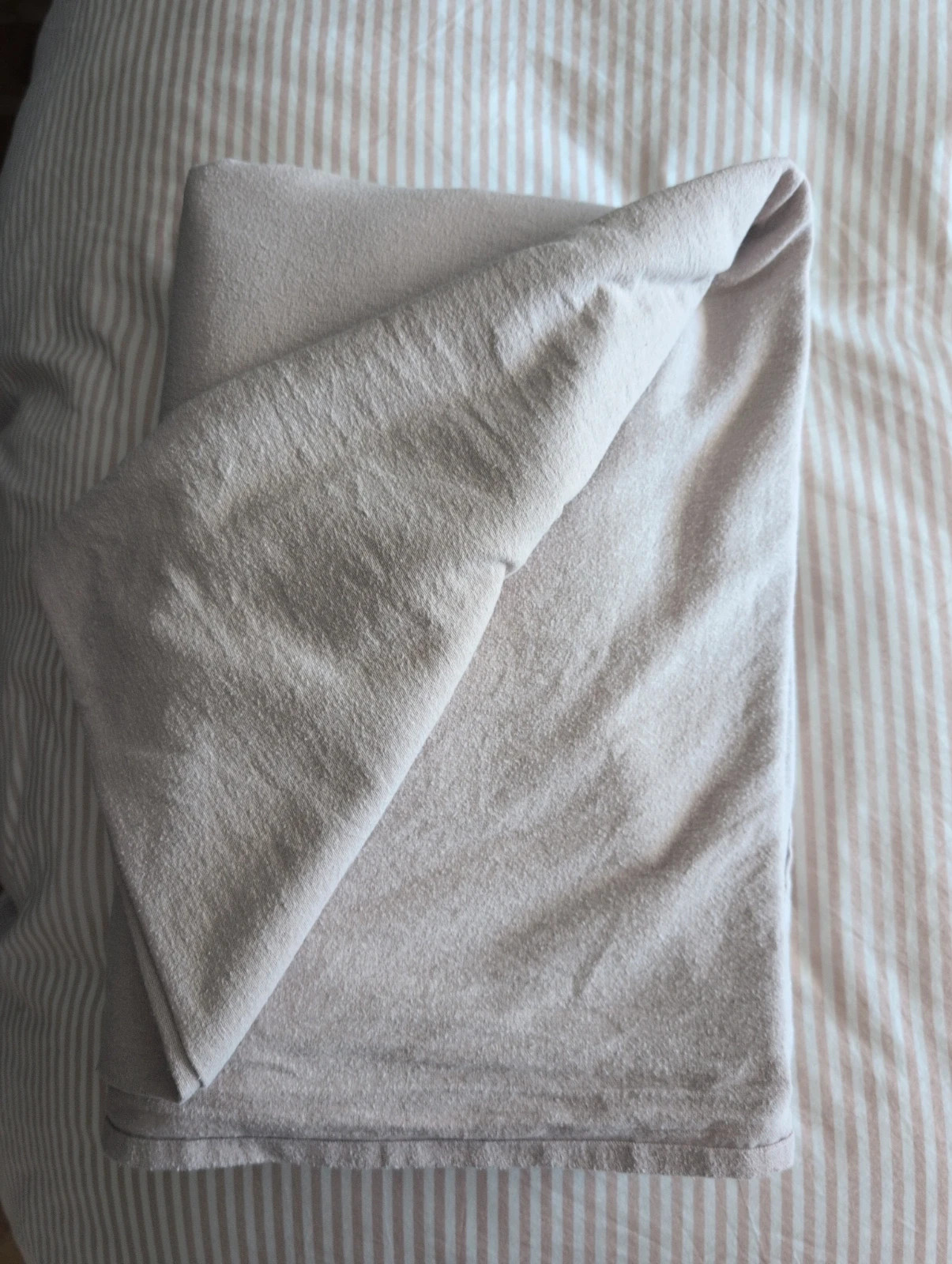 100% Brushed Cotton Single Fitted Sheet – B&M – taille Single 2