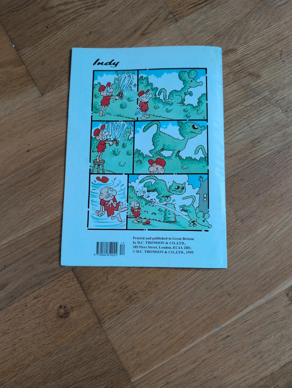 vintage "Dennis the Menace" annual comic book, 1998 edition 2