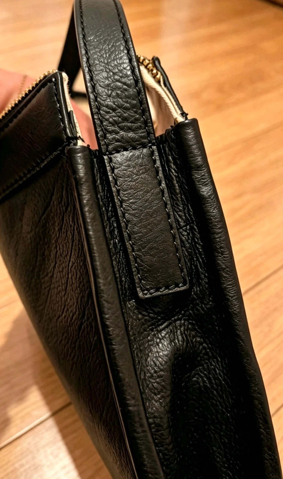 Black Leather Shoulder Crossbody Bag Warehouse – Warehouse 2