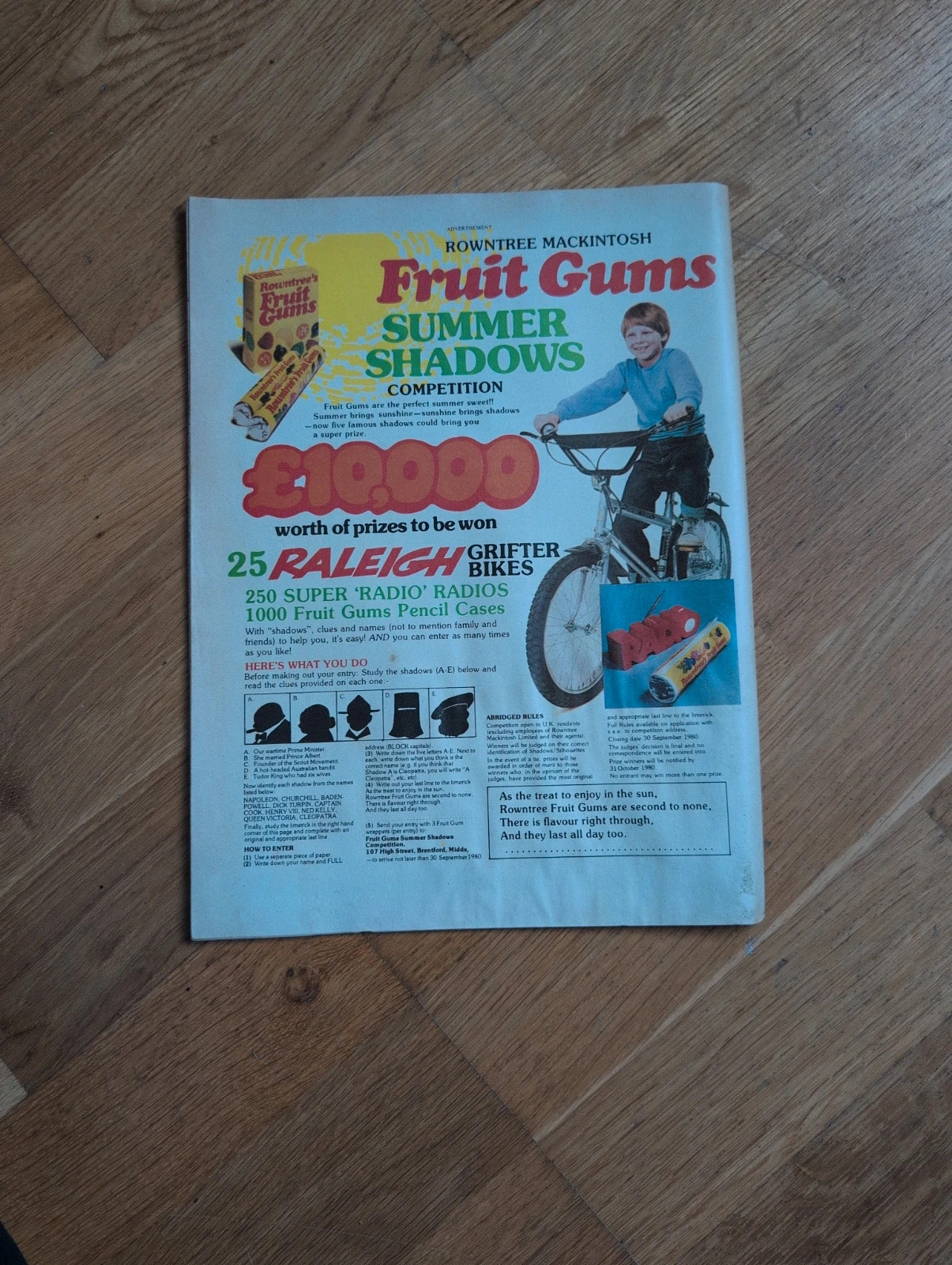 Vintage Look-in magazine from July 1980 2