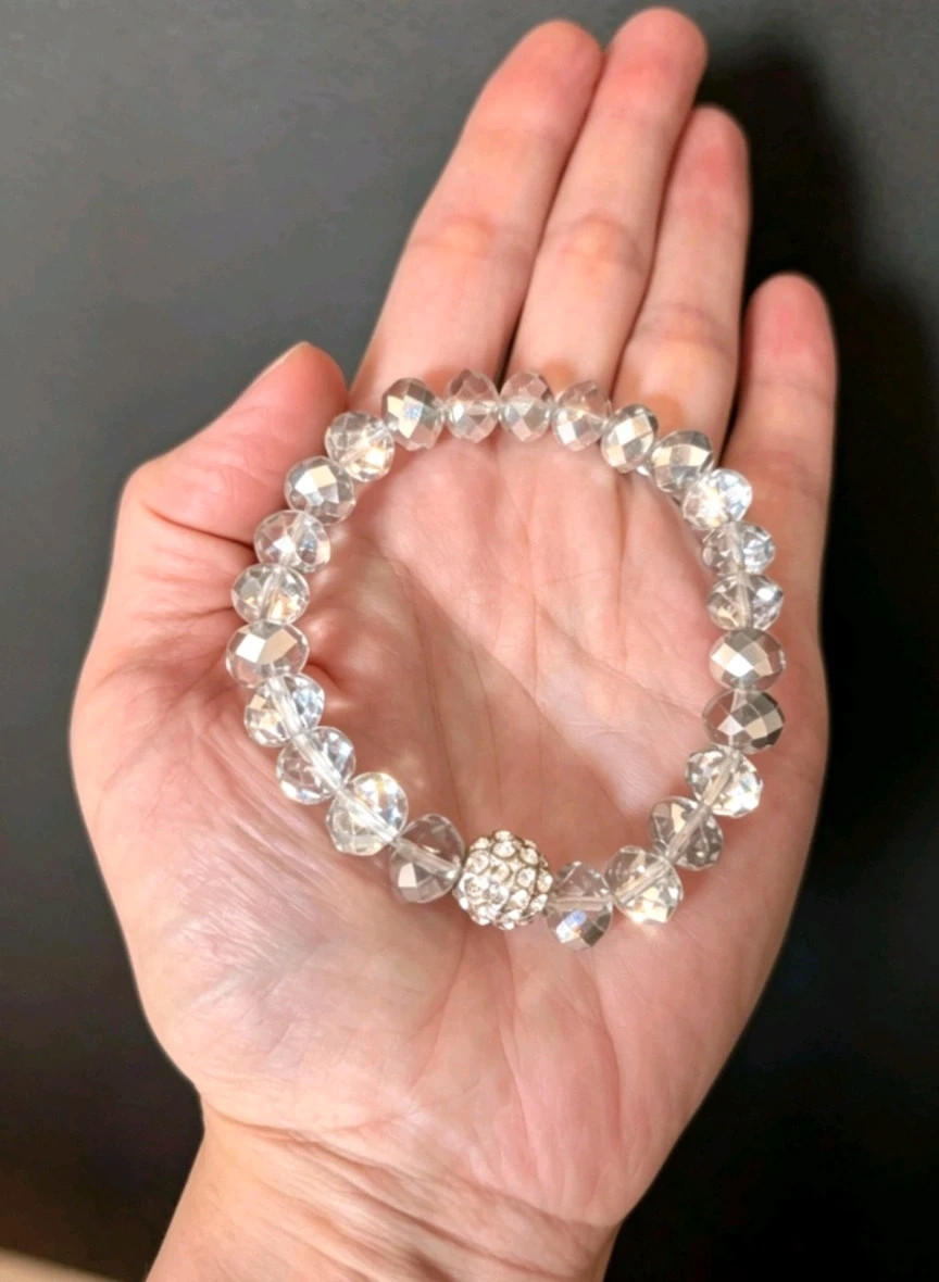 Per Una Sparkly Boho Bracelet Bundle – Rose Gold Gold Silver Crystal Worn Once Summer Festival Vibes – Per Una 3