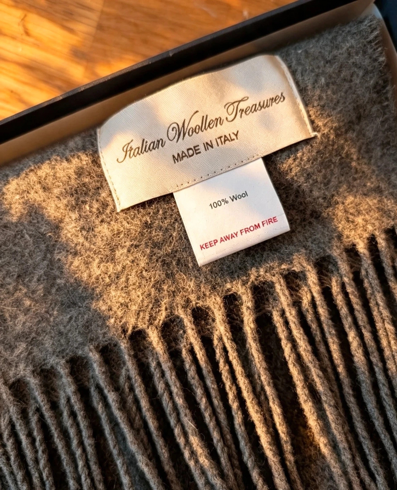 New 100% Italian Wool Scarfs / Scarves Gift Set Box – Italian woolen treasures 3