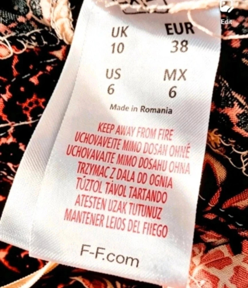 F&F Boho Floral Trousers | Size10 | Festival Holiday Beach – F&F – taille S / UK 8-10 3