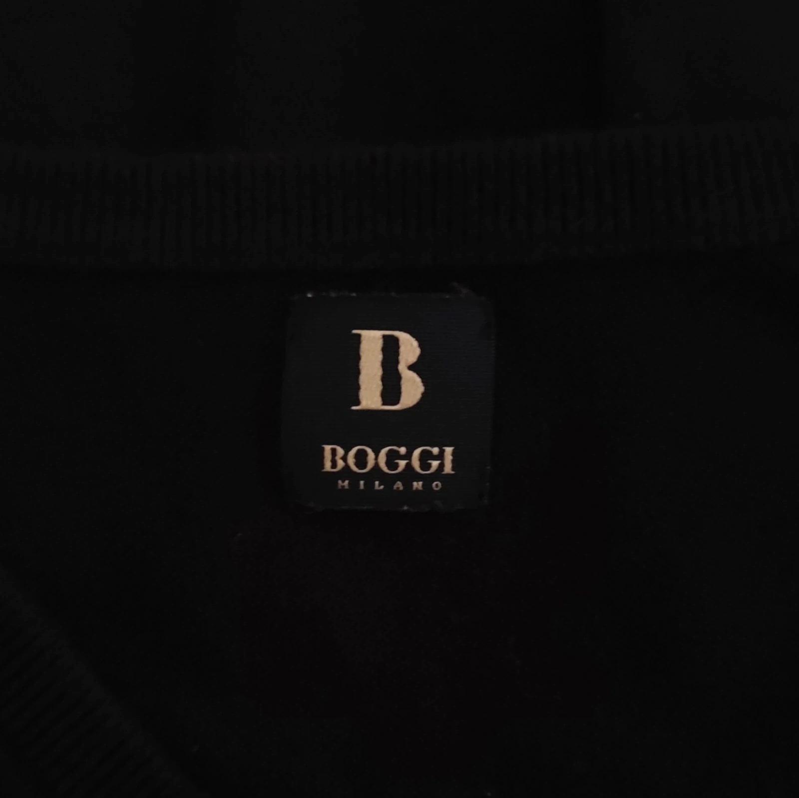 Jersey azul marino Boggi Milano 100% algodón Talla XXL – BOGGI MILANO – taille XXL 2