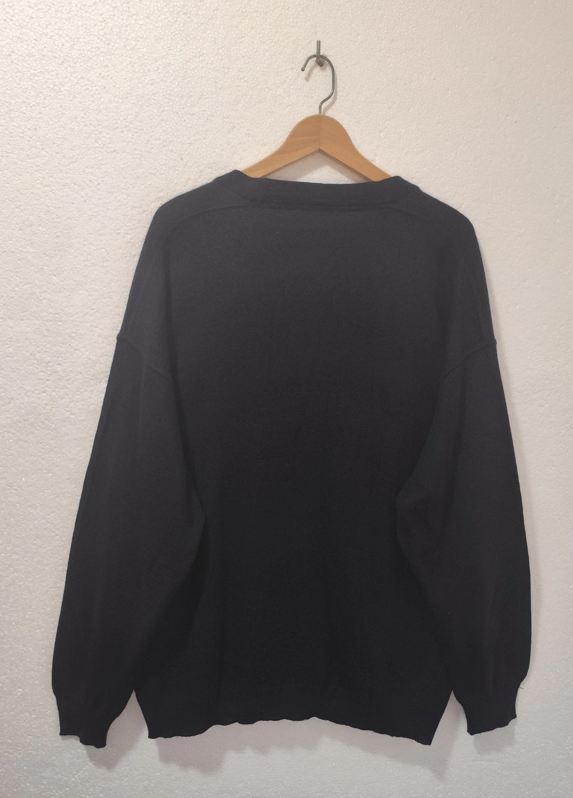 Cardigan Vintage Blue Drake Lana Merino XXL – Vintage Dressing – taille XXL 3