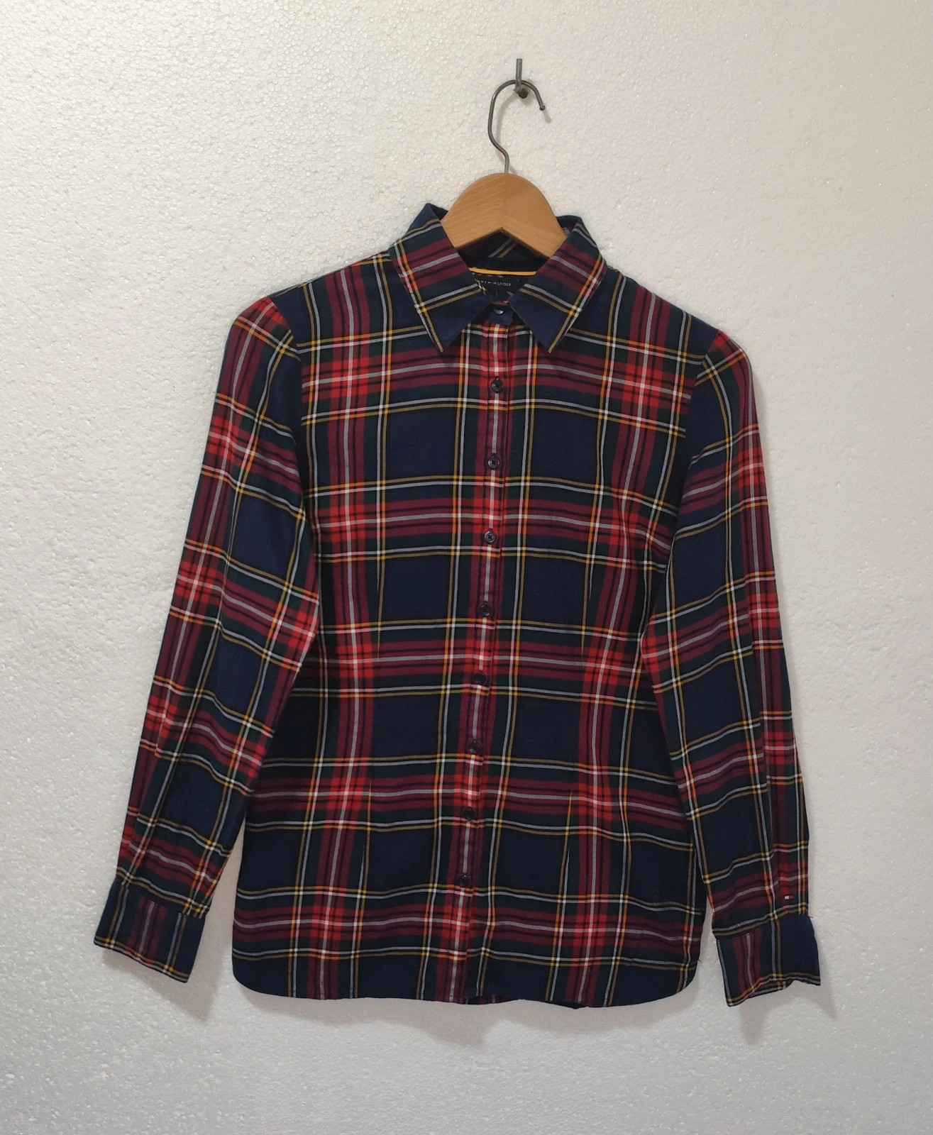 Camisa Tommy Hilfiger de cuadros 100% algodón Talla S – Tommy Hilfiger – taille S / 36 / 8 2