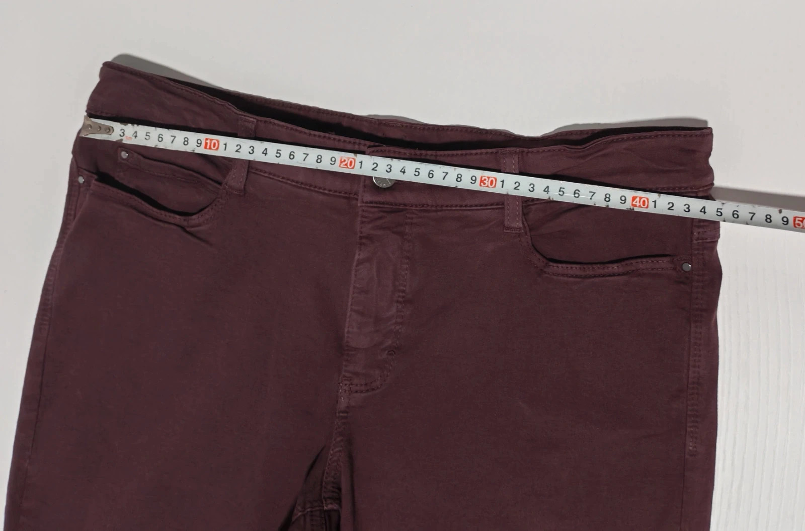 Pantalón recto Dream Jeans by MAC burdeos Talla XXL – MAC – taille XXL / 44 / 16 4