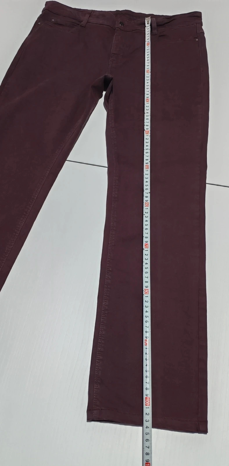 Pantalón recto Dream Jeans by MAC burdeos Talla XXL – MAC – taille XXL / 44 / 16 5