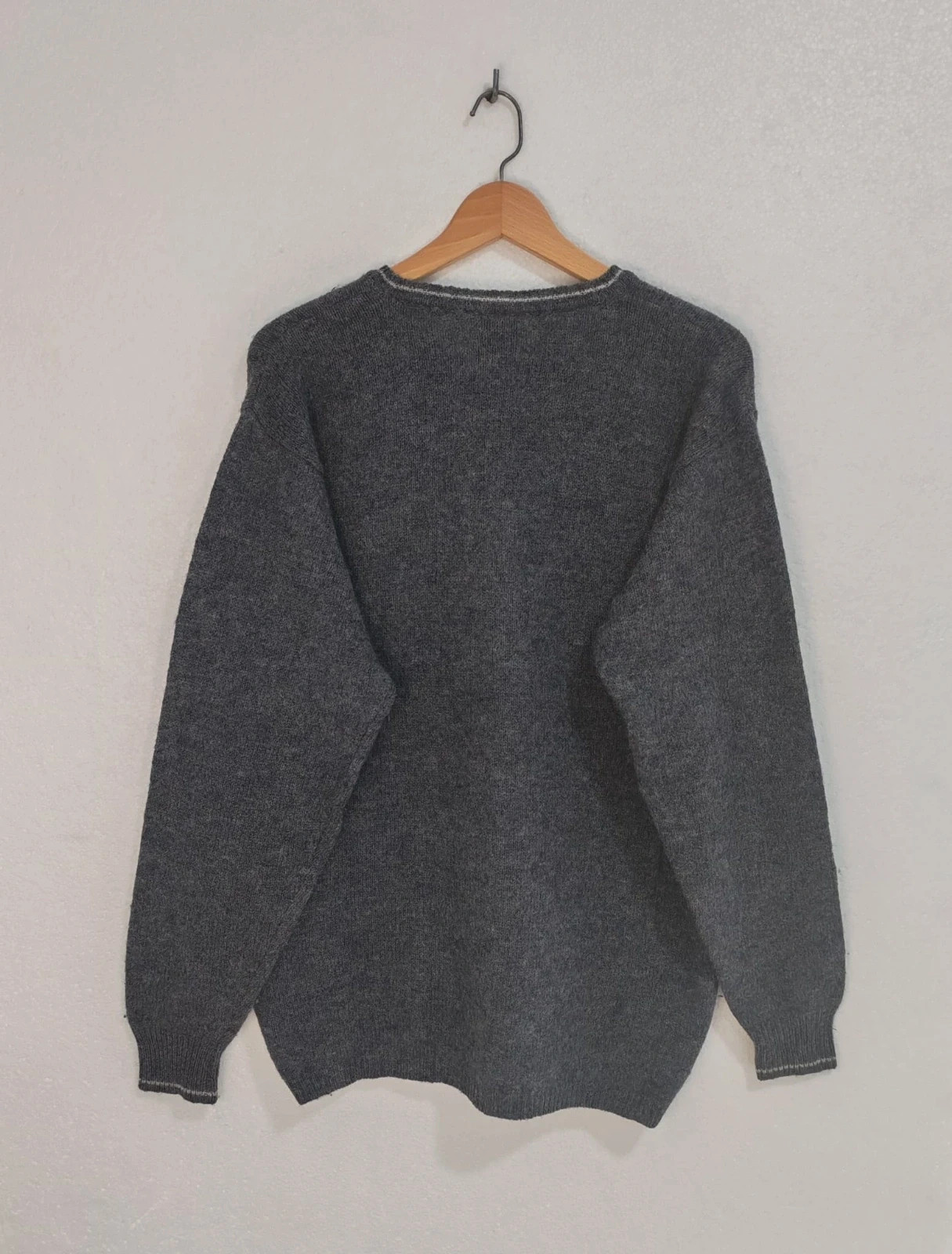 Jersey gris 100% de lana Mani Collection Talla XXL – Mani – taille XXL 3