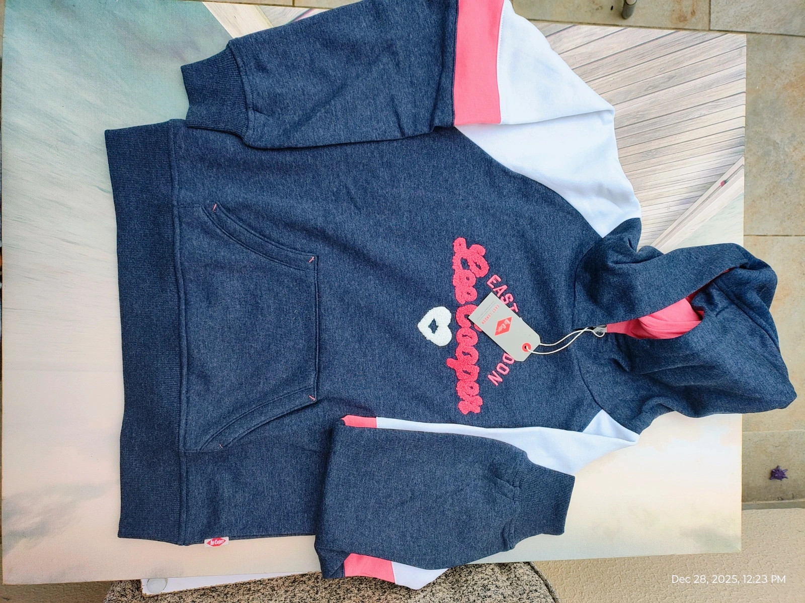 Lee copper sweat hoodie new 12 years girl
