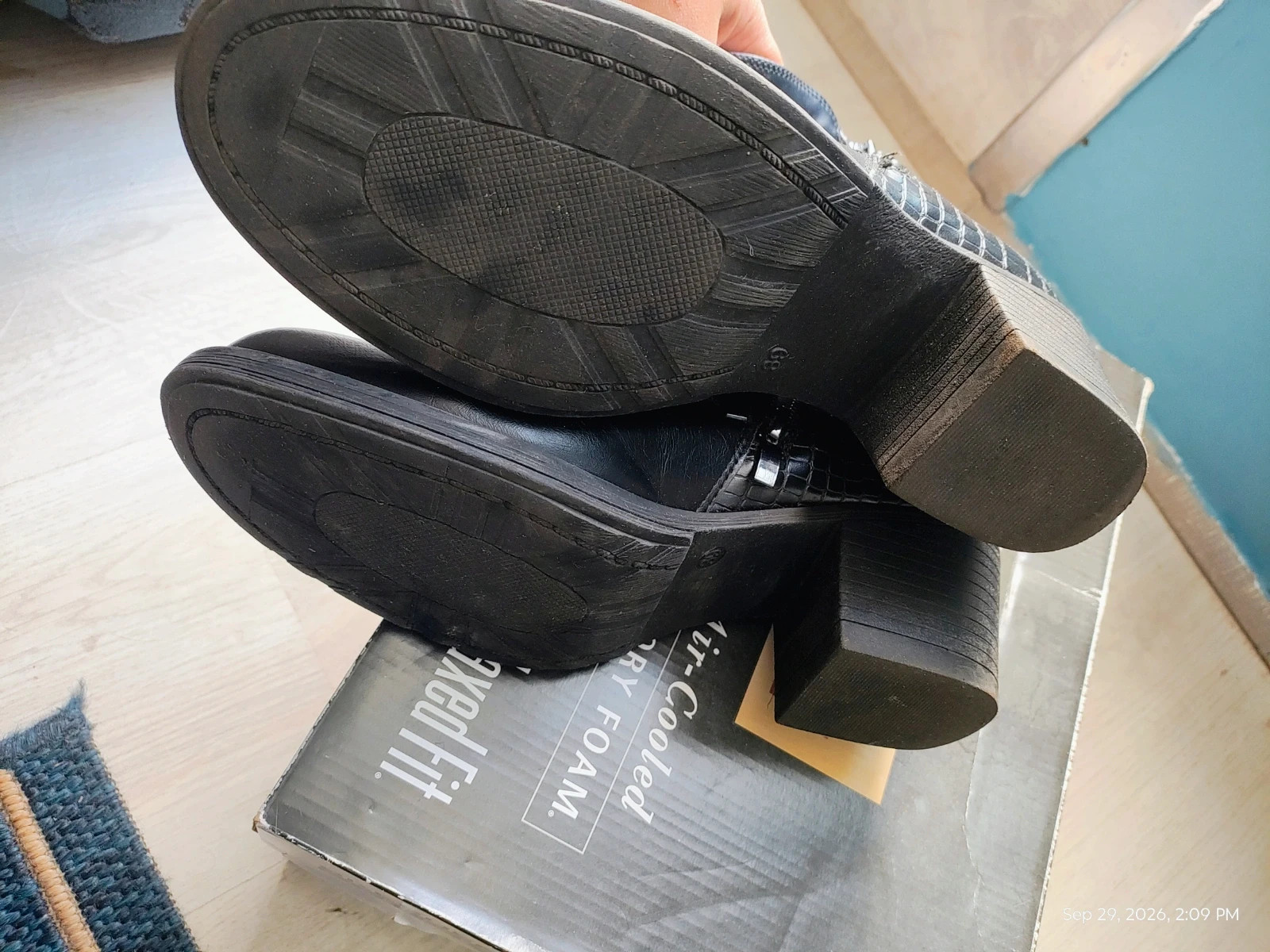 Long leather bottt shoes 39 – Besson Chaussures – taille 39 4