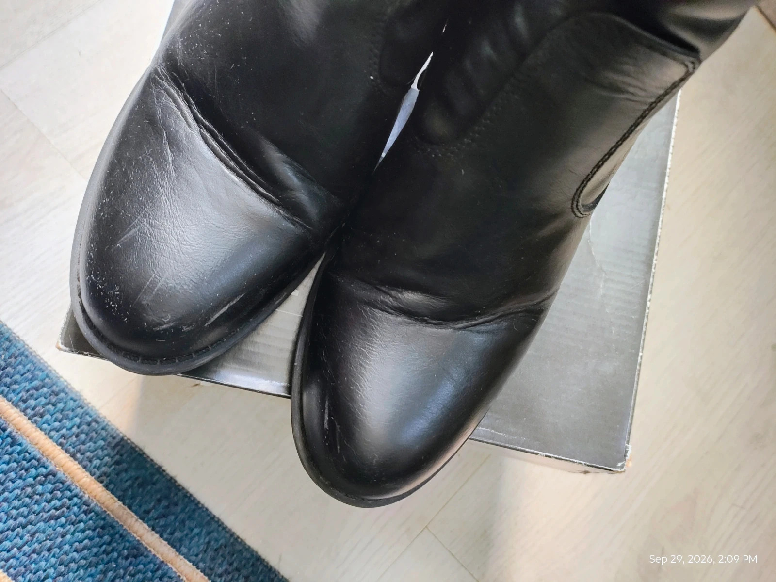 Long leather bottt shoes 39 – Besson Chaussures – taille 39 5