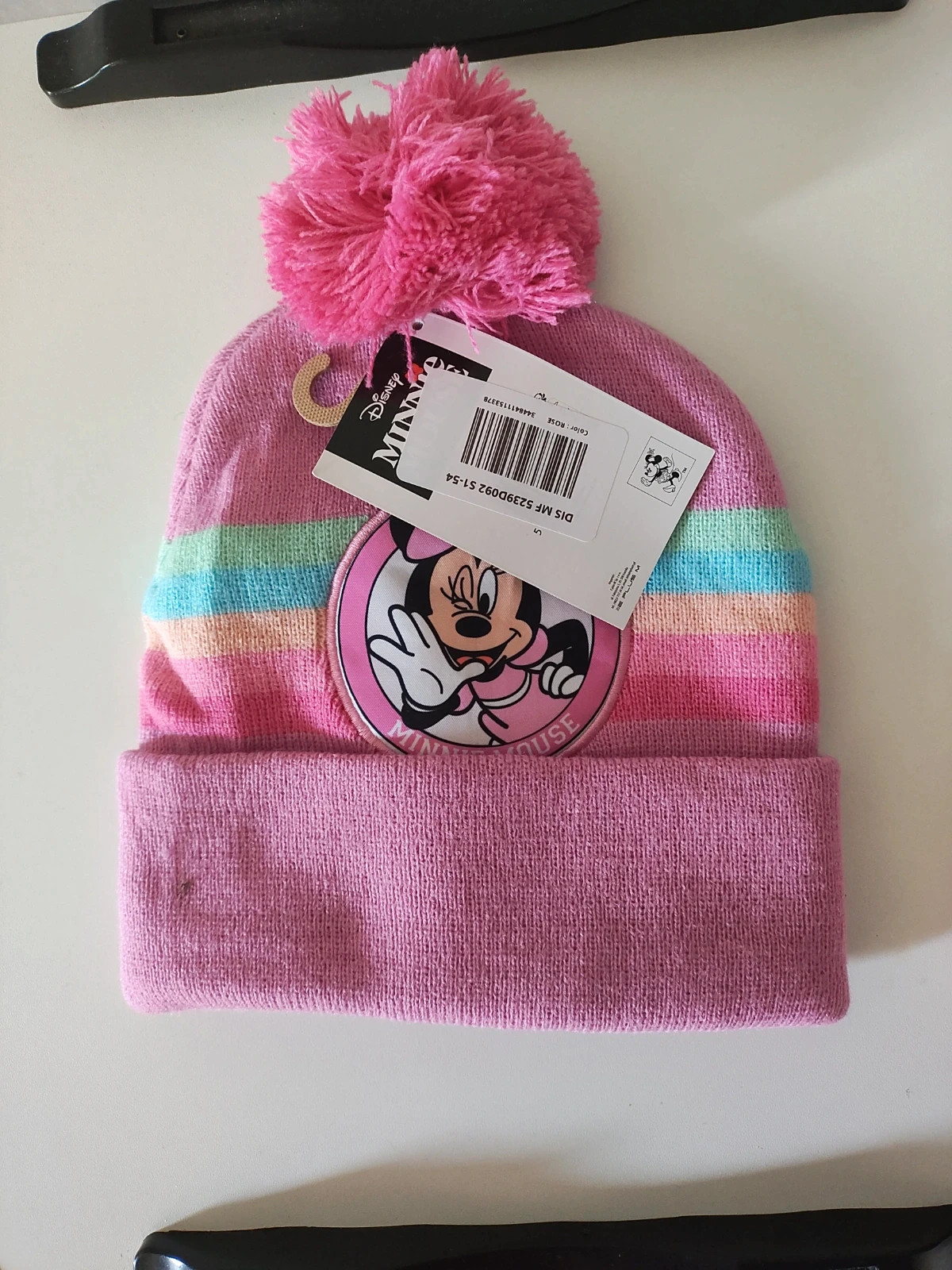 Winter cap for girls 54 cm