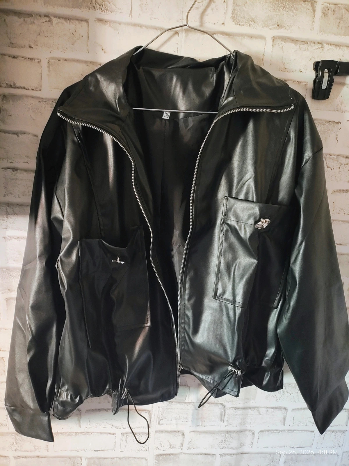 Pu leather jacket brand new – taille M / 38 / 10 2