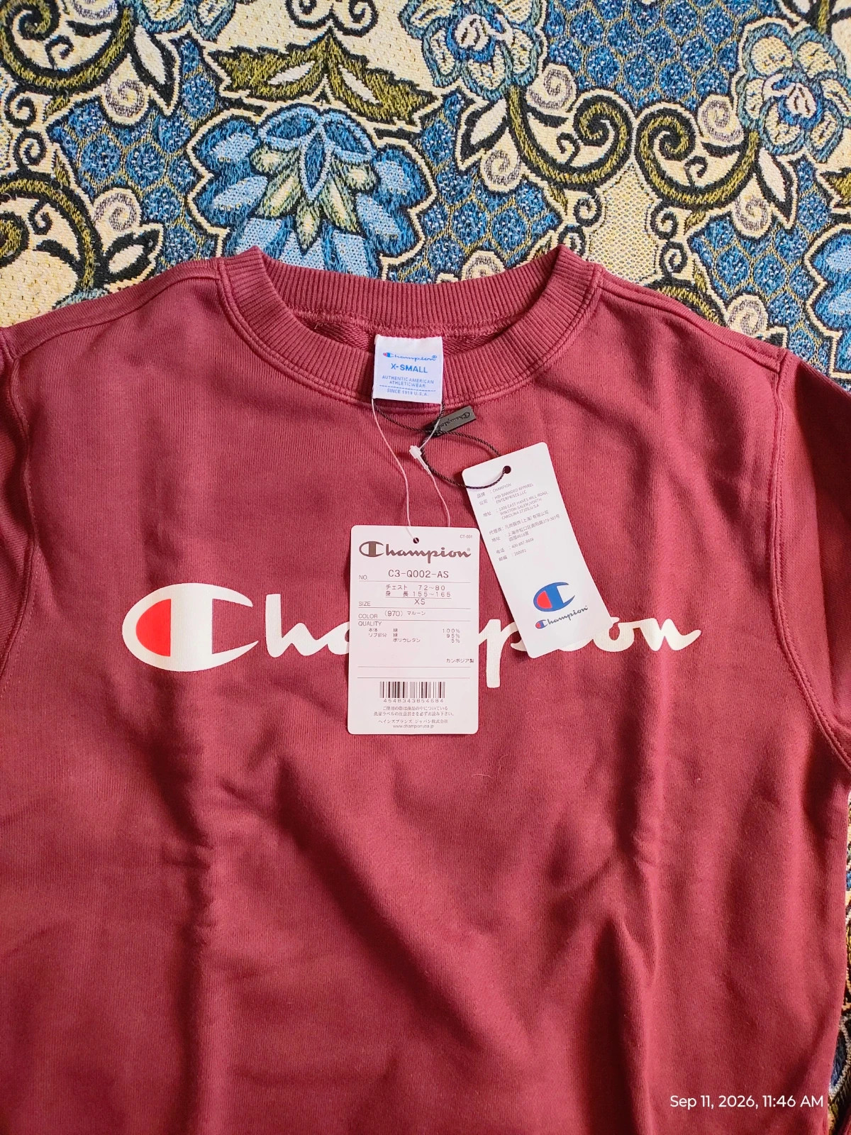 Unisex xs champion sweatshirt – Champion – taille XS 2