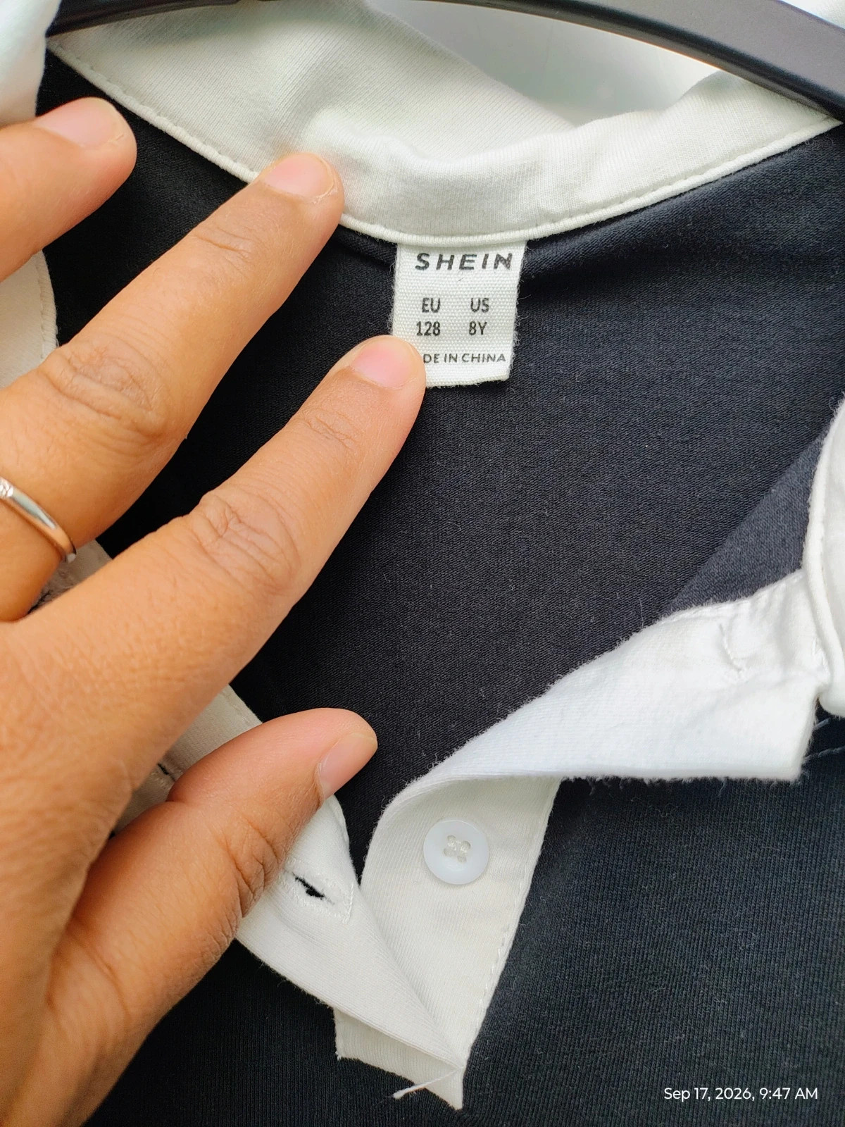 Long shirt for girls 8 years – Shein – taille 8 ans / 128 cm 5