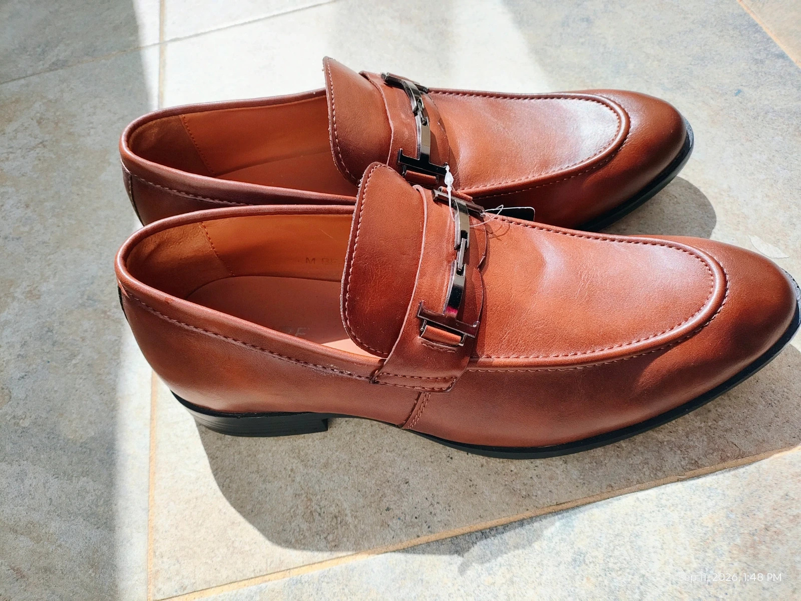Leather classic shoes party wear for men new 42 – NDURE – taille 42 2
