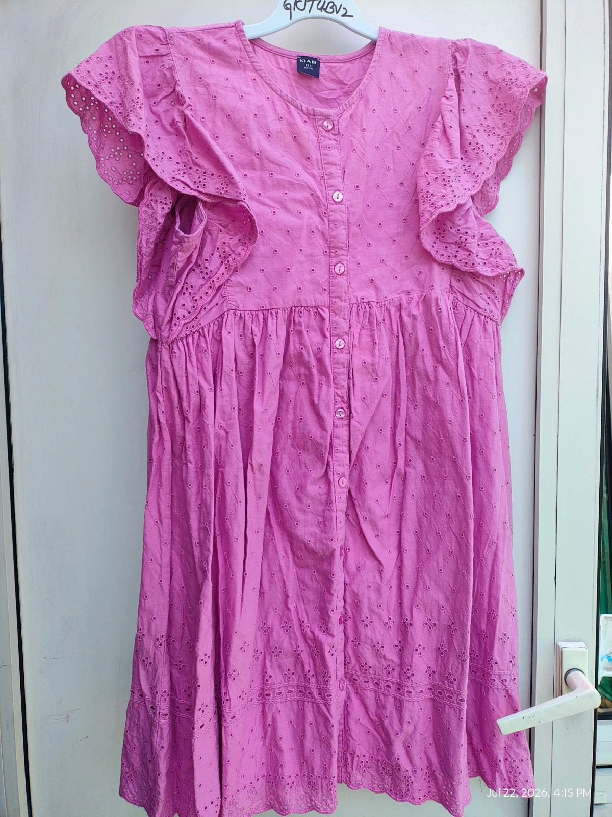 Long dress cotton 12 years