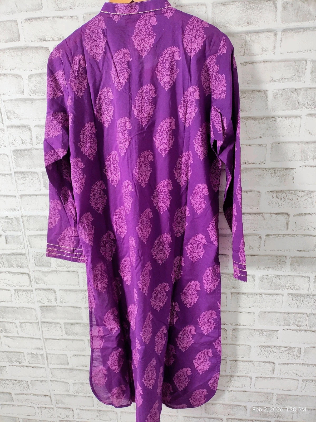 One piece lawn long shirt new with tag – Rang ja – taille M / 38 / 10 5