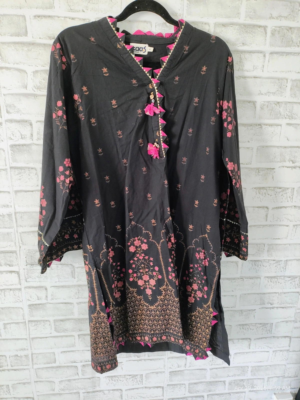 Gul Ahmed cotton shirt M