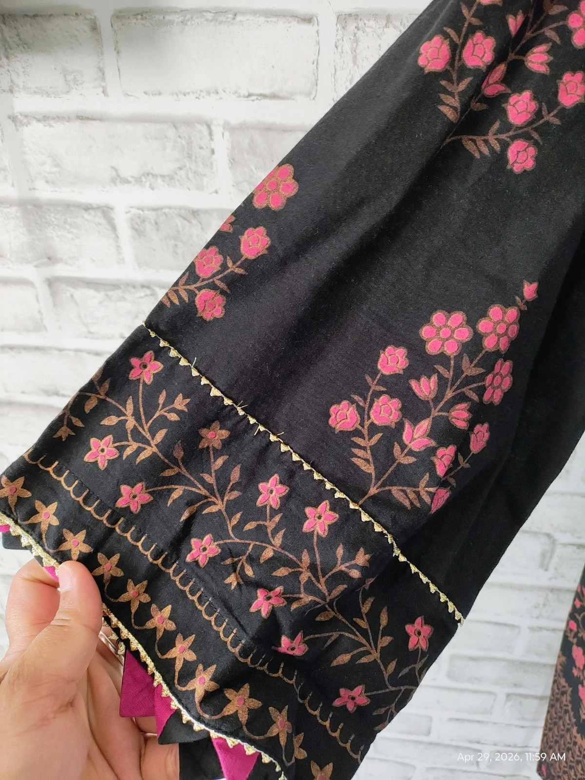 Gul Ahmed cotton shirt M – khaas ideas pret – taille M / 38 / 10 3