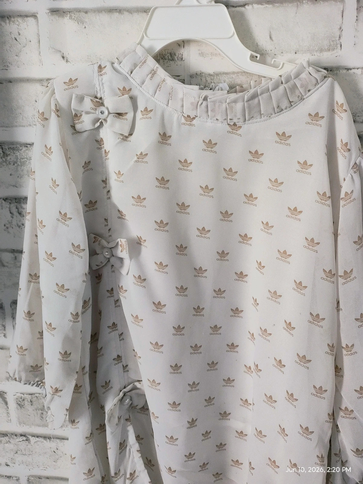 Chiffon blouse for 8 years girls – taille 8 ans / 128 cm 2
