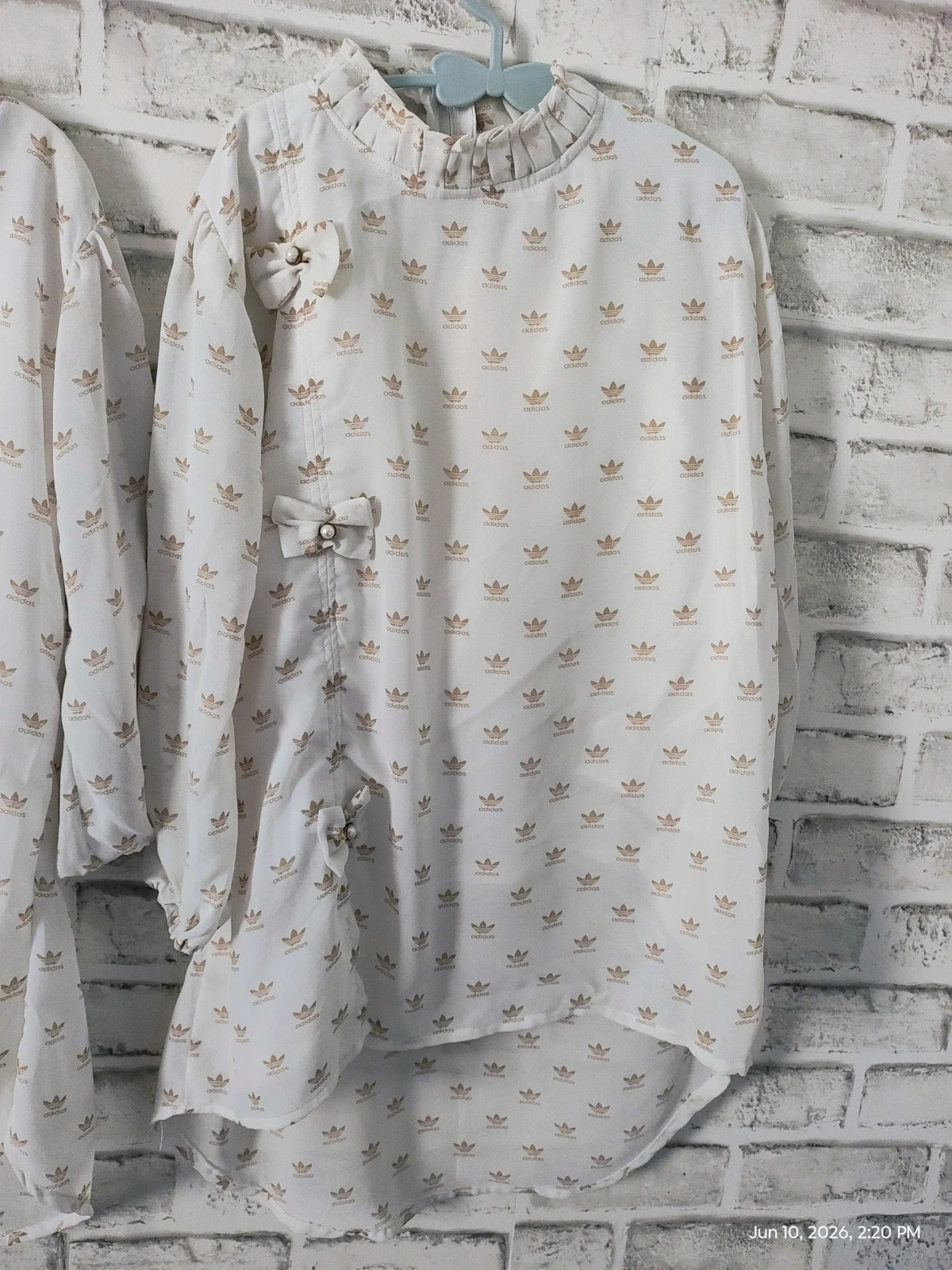 Chiffon blouse for 8 years girls – taille 8 ans / 128 cm 3