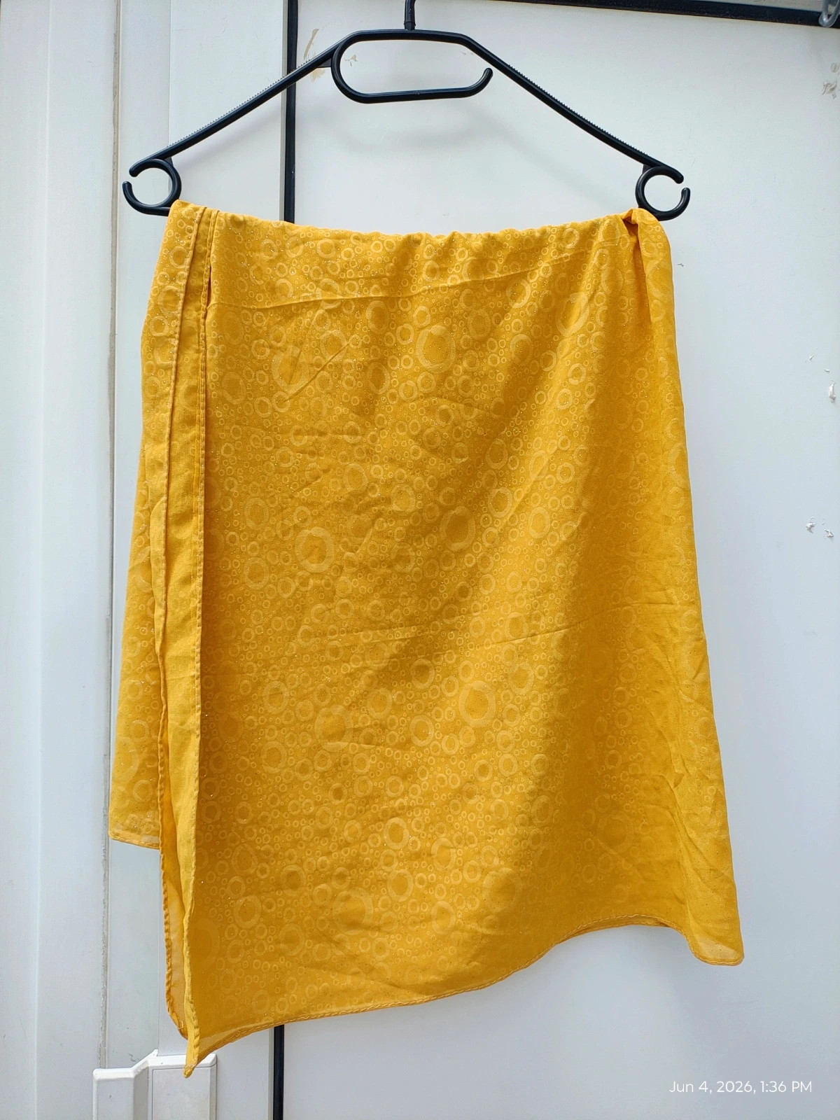 Chiffon square shape scarf for women 2