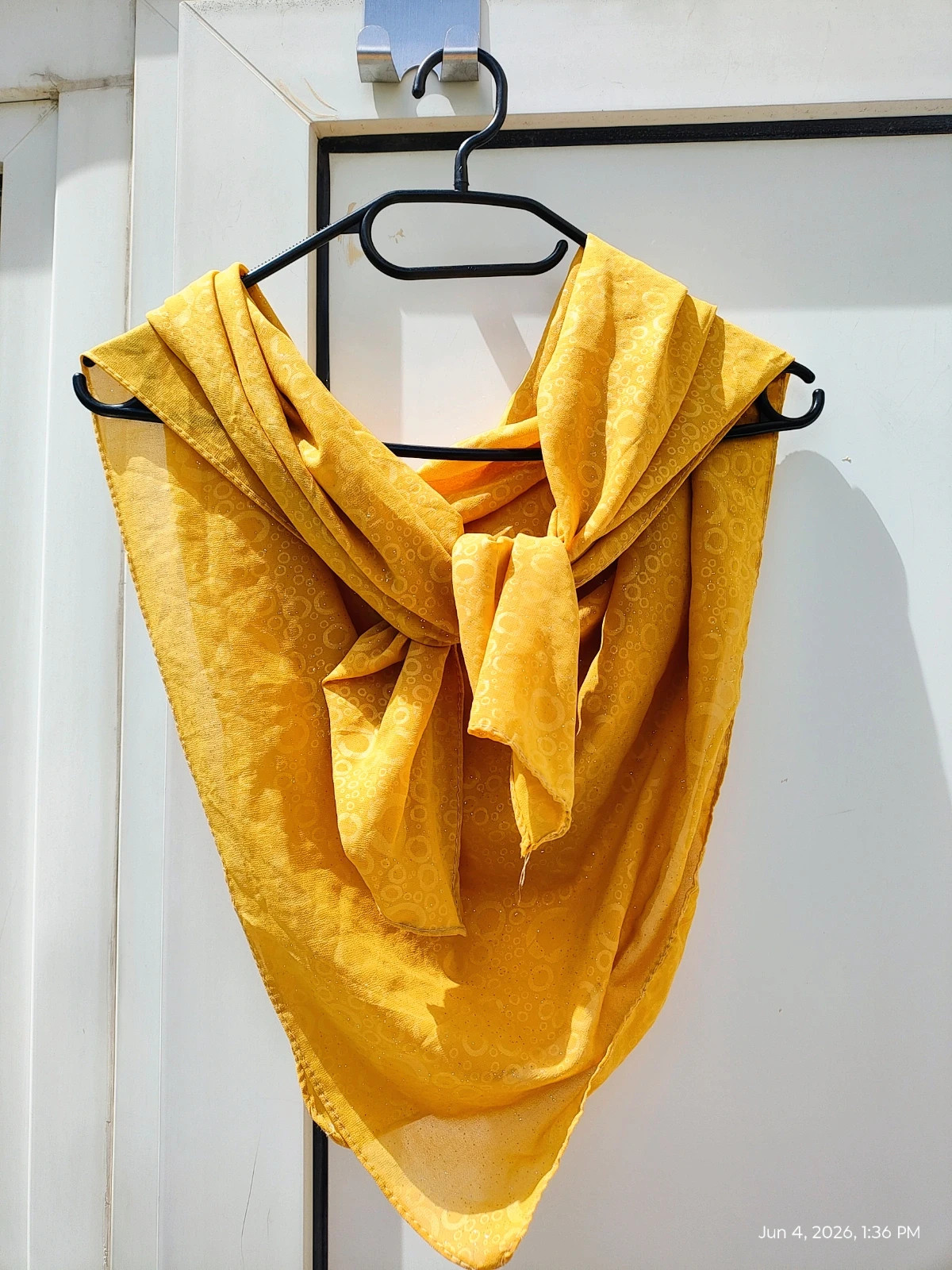 Chiffon square shape scarf for women 3