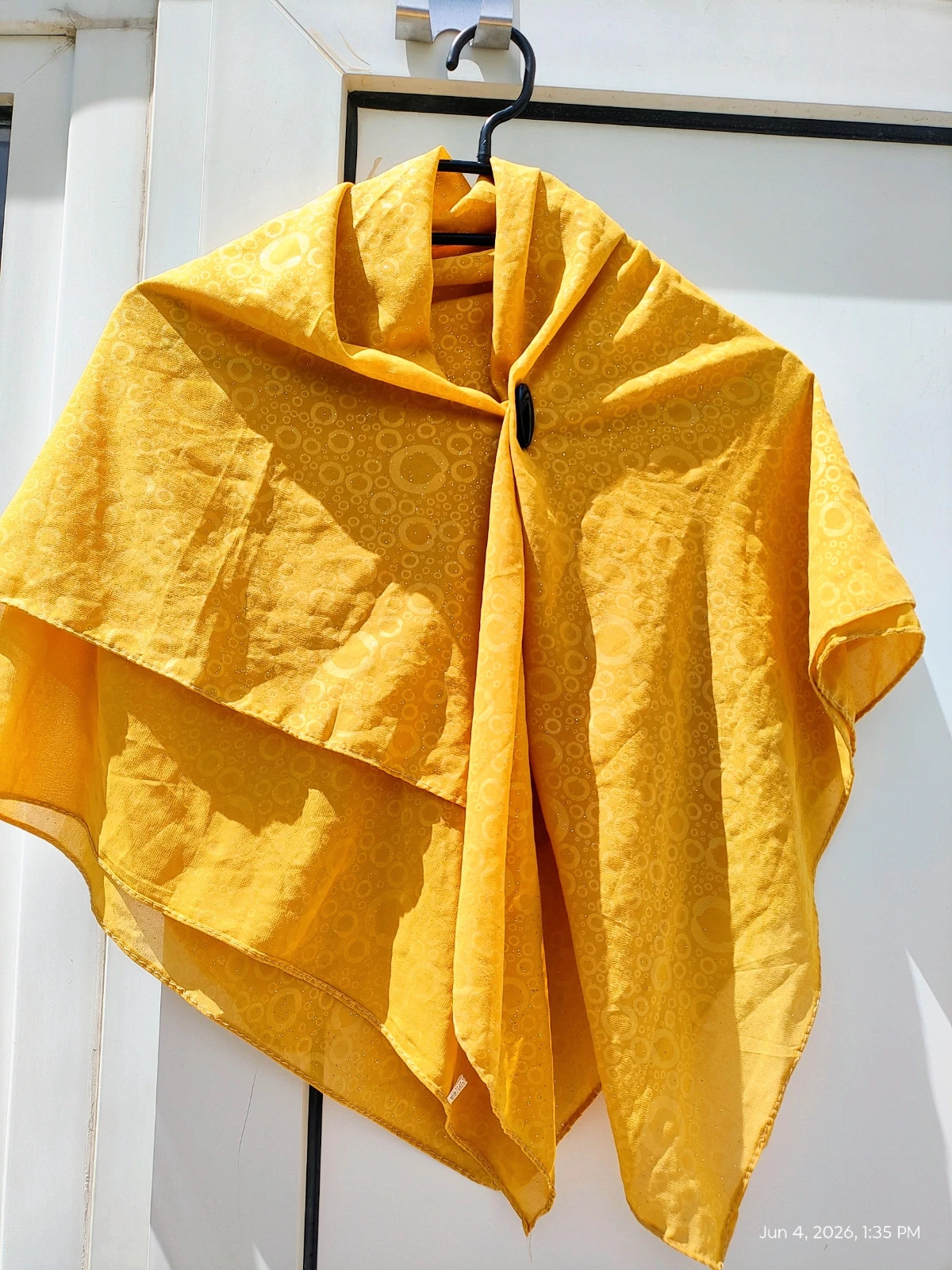 Chiffon square shape scarf for women