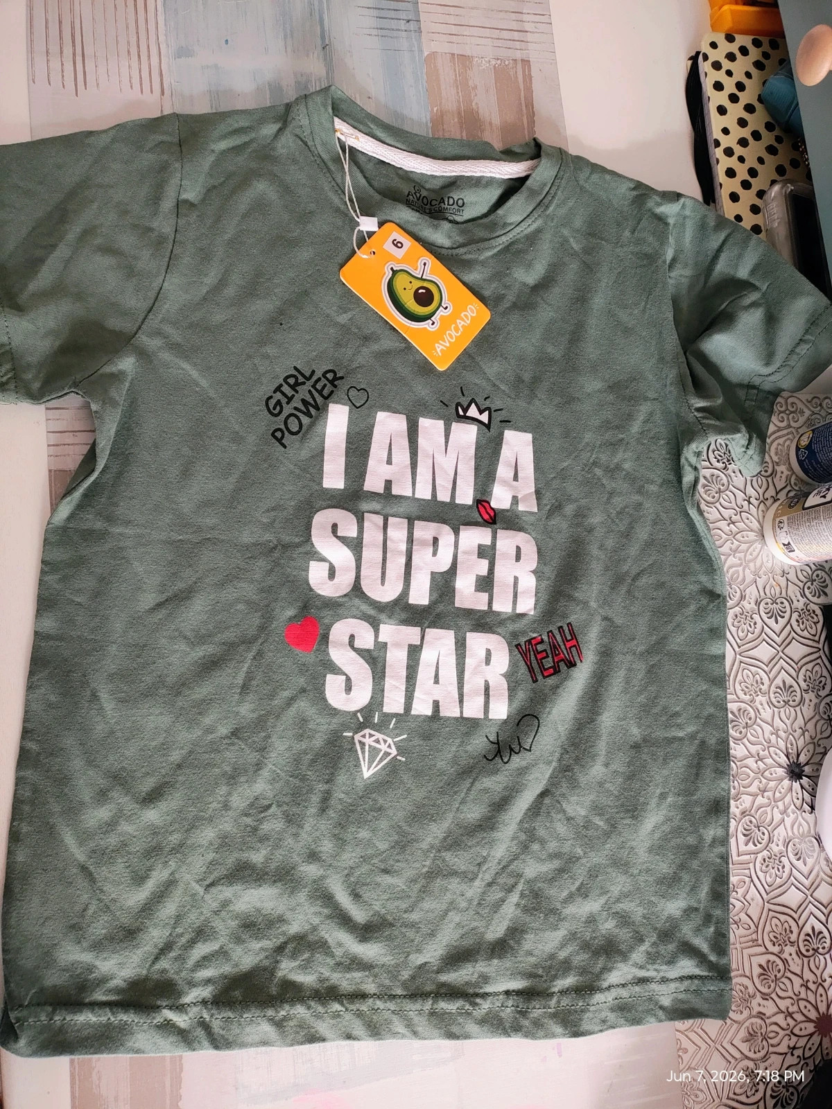 T shirt for girls 5 to 6 years