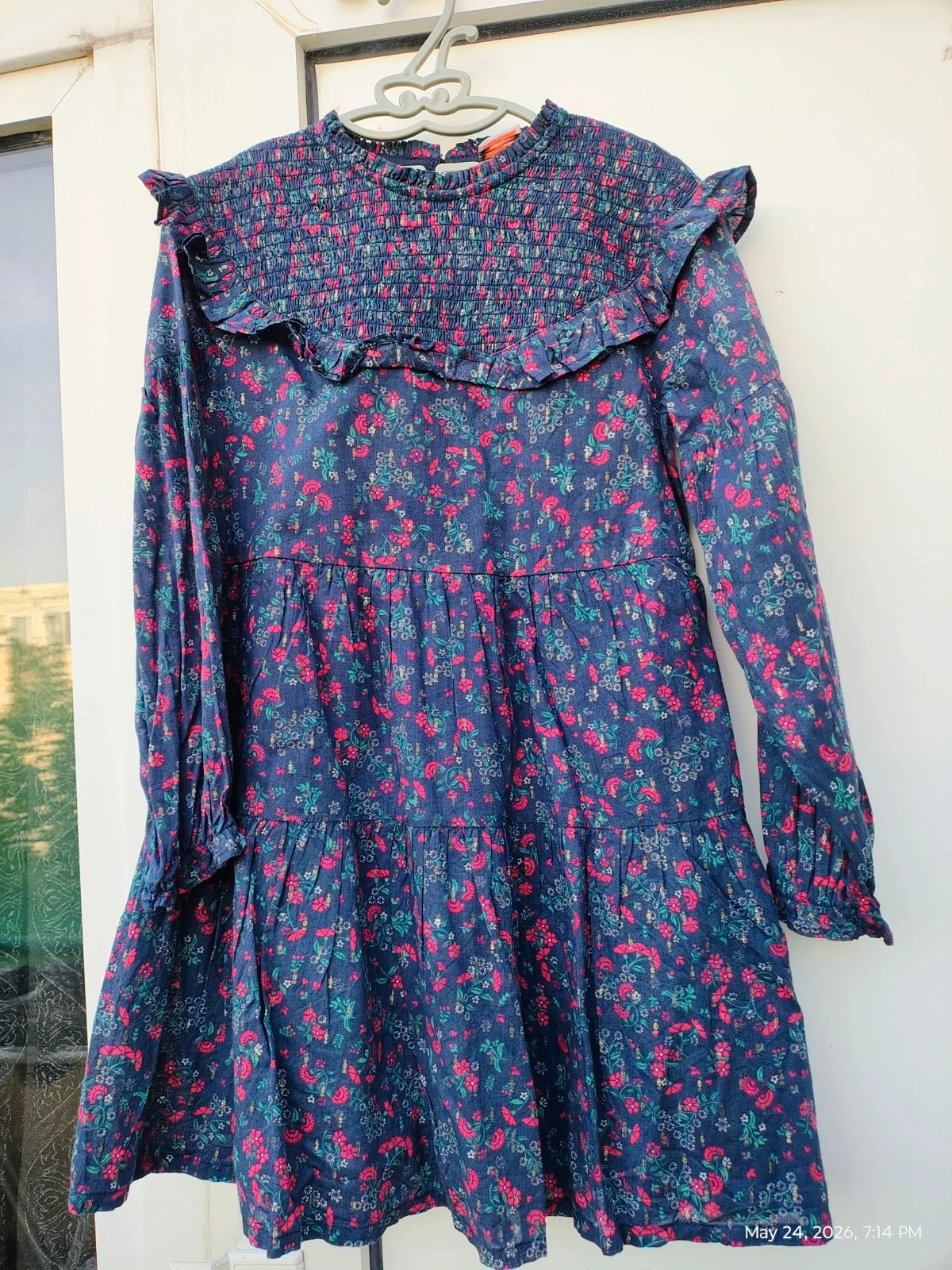 Cotton dress for 8 years