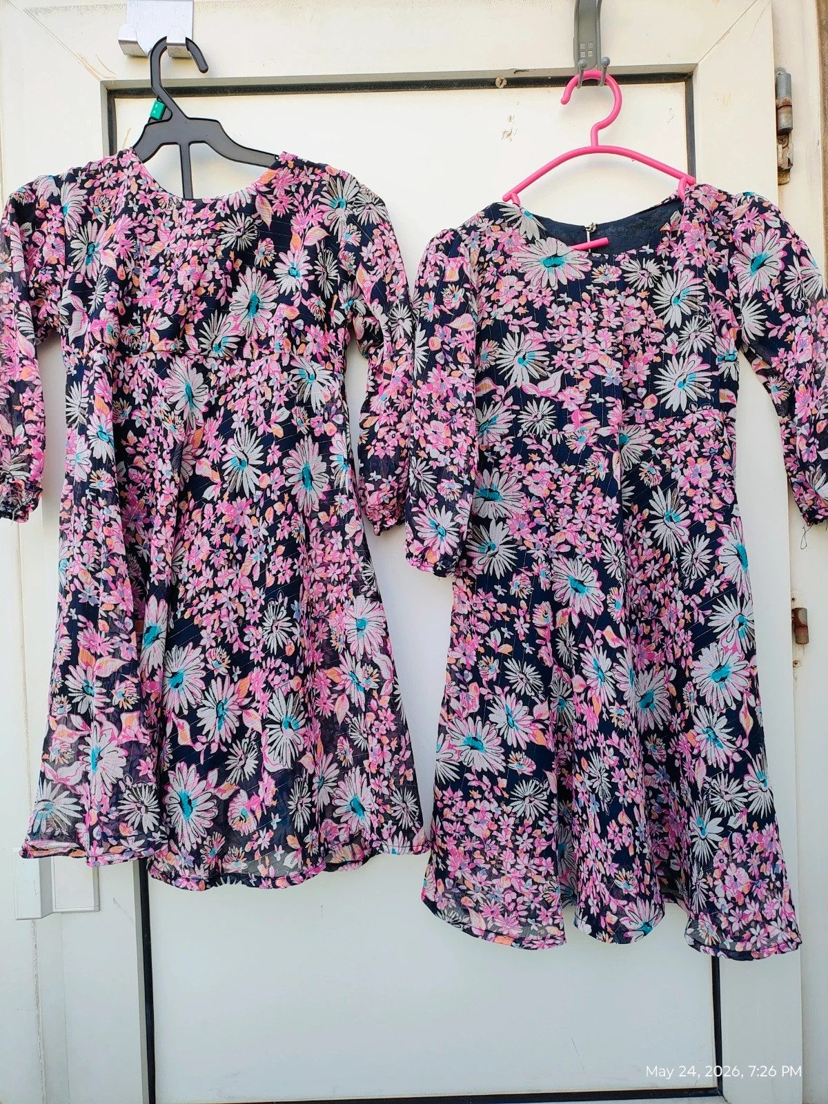 Chiffon summer dress for 8 and 10 years