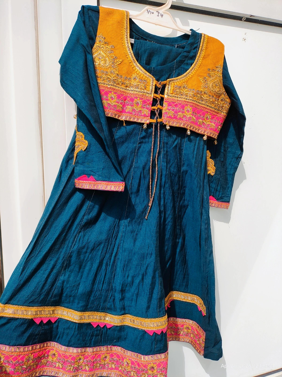 Party wear dress 10 years girls – shah zaib – taille 10 ans / 140 cm 2