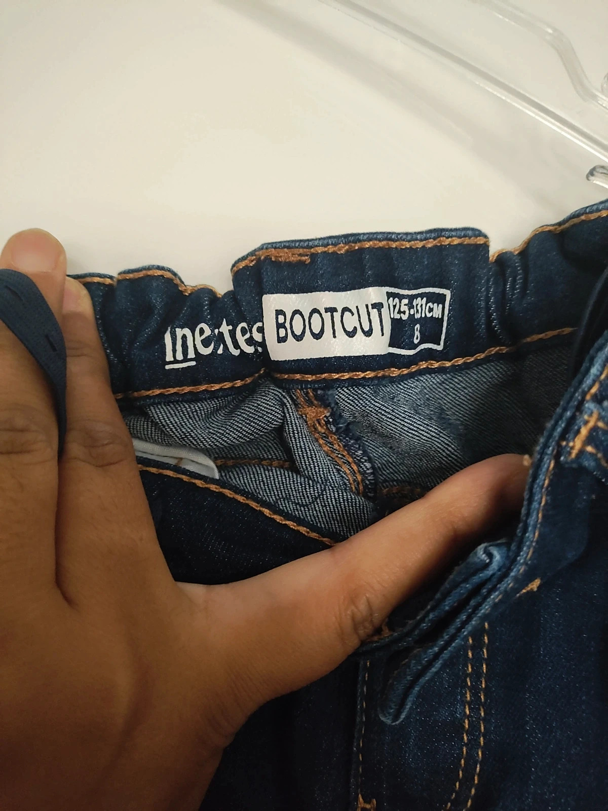 Boot cut pent with cotton blouse 8 years – In Extenso – taille 8 ans / 128 cm 3