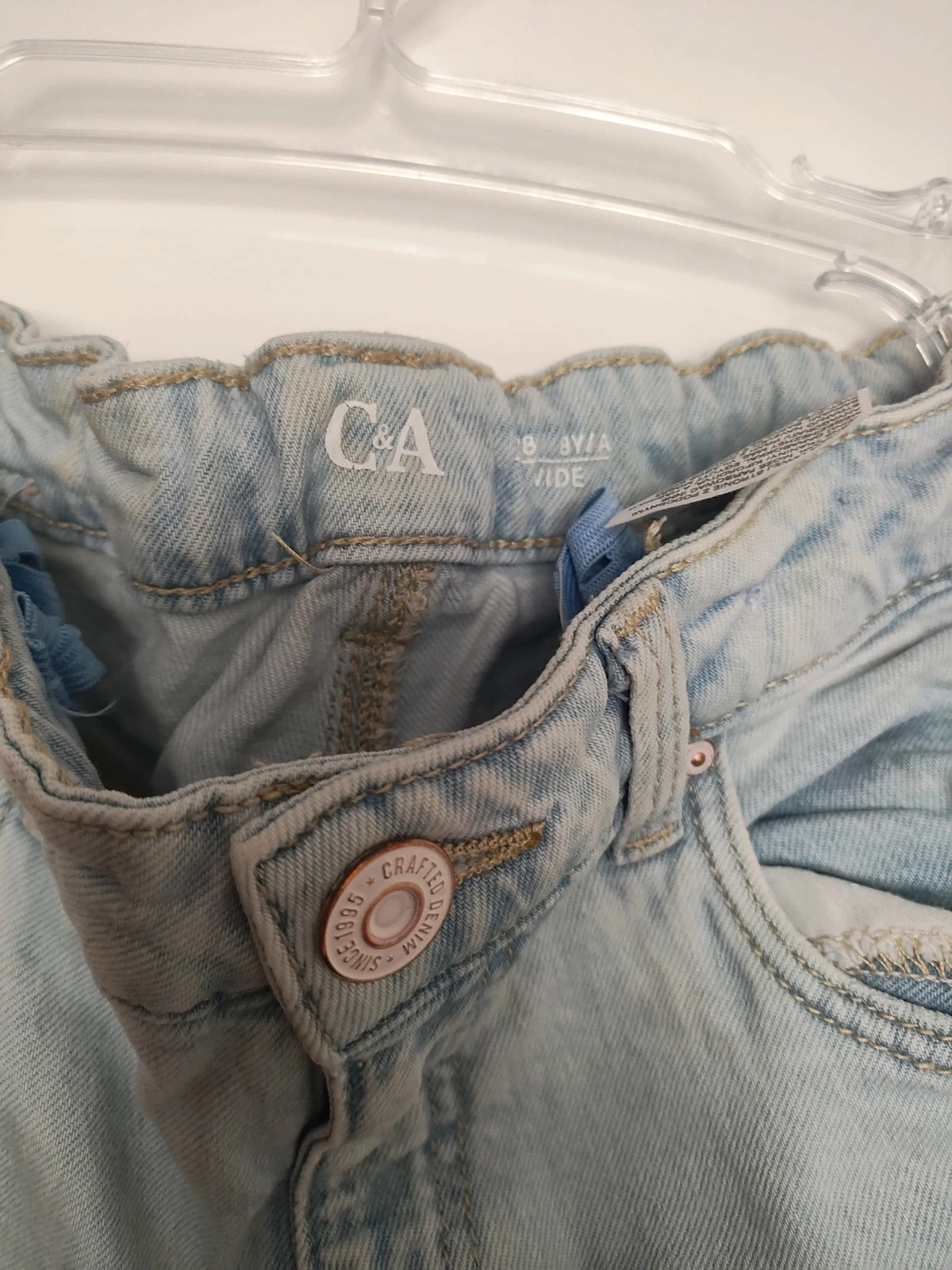 Jeans wide leg pent with t shirt – C&A – taille 8 ans / 128 cm 2