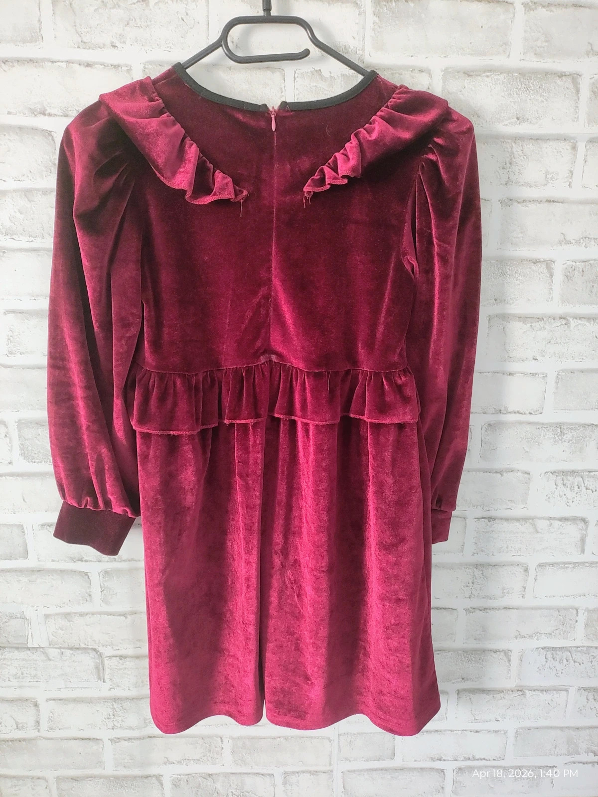 Velvet robe 130 size – taille 8 ans / 128 cm 3